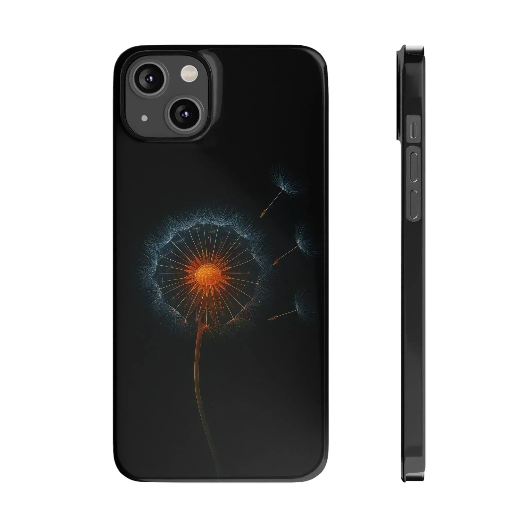Glowing Dandelion Phone Case for iPhone 11-16 - KARARMDESIGN