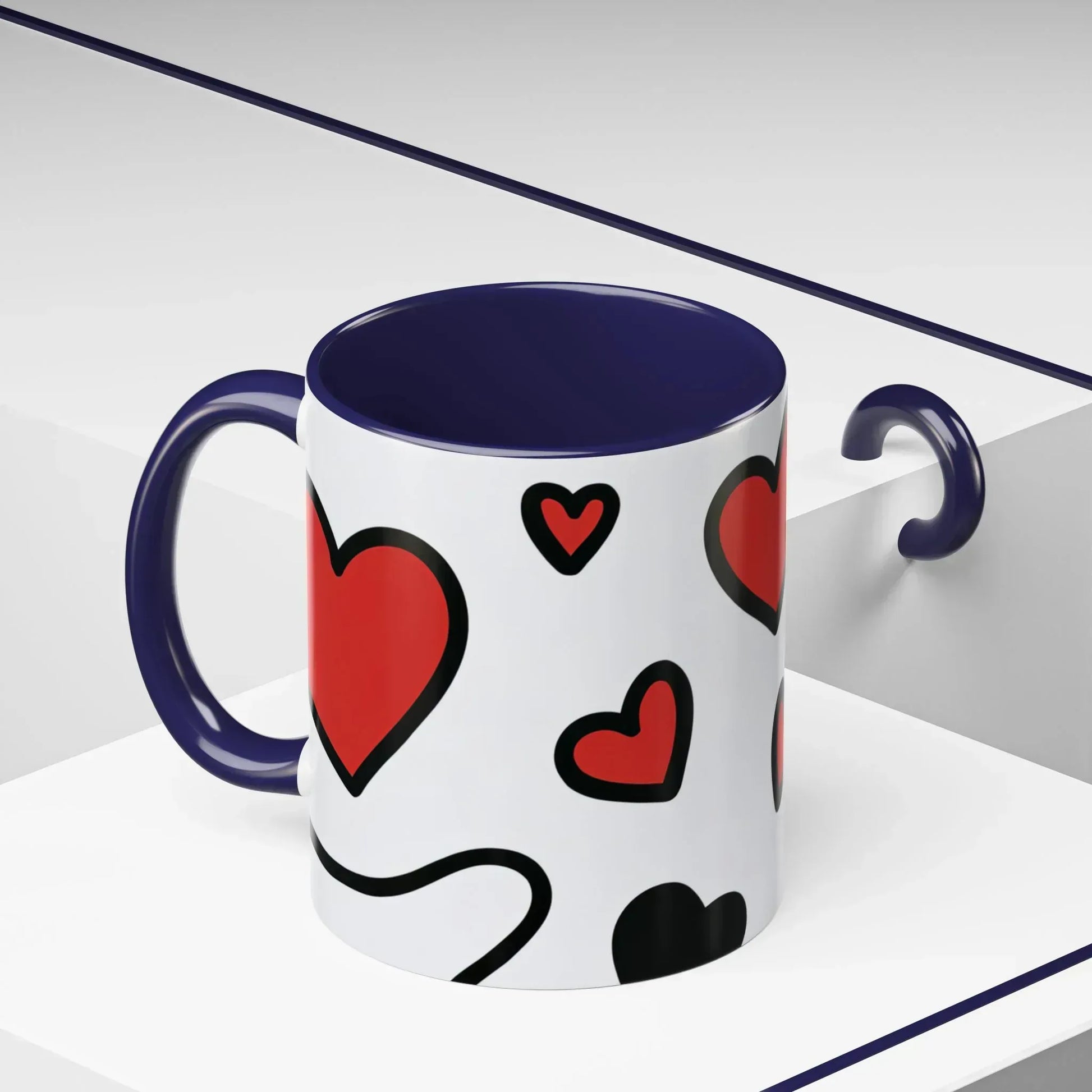 Love Overflow Mug – Accent Coffee Mug (11, 15oz) - KARARMDESIGN
