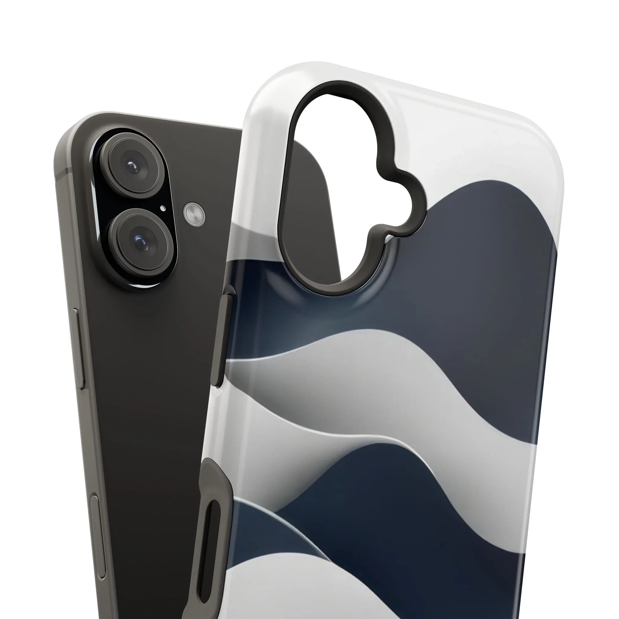 Ocean Flow Phone Case for iPhone 11-17 and Galaxy S21-S22 - KARARMDESIGN