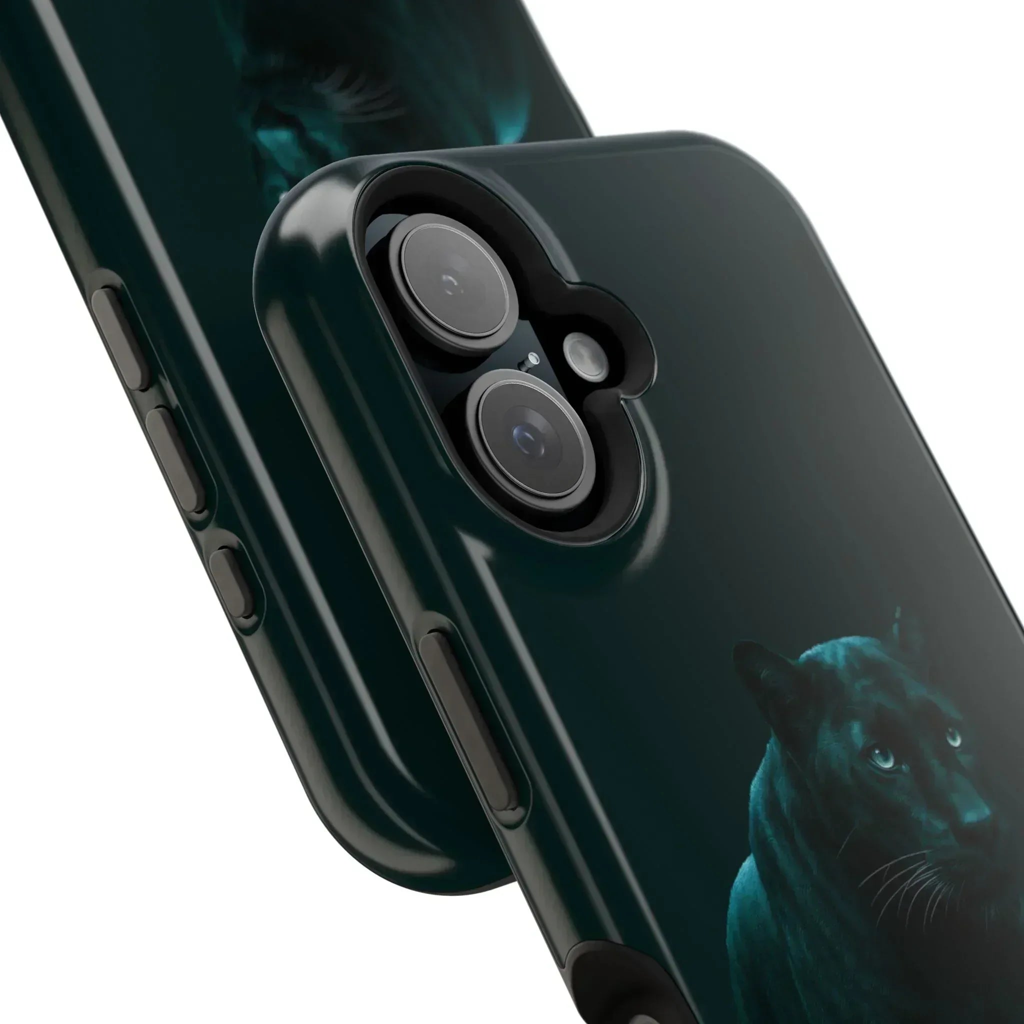 Black Panther Phone Case for iPhone 12-16 and Galaxy S21-S22 - KARARMDESIGN