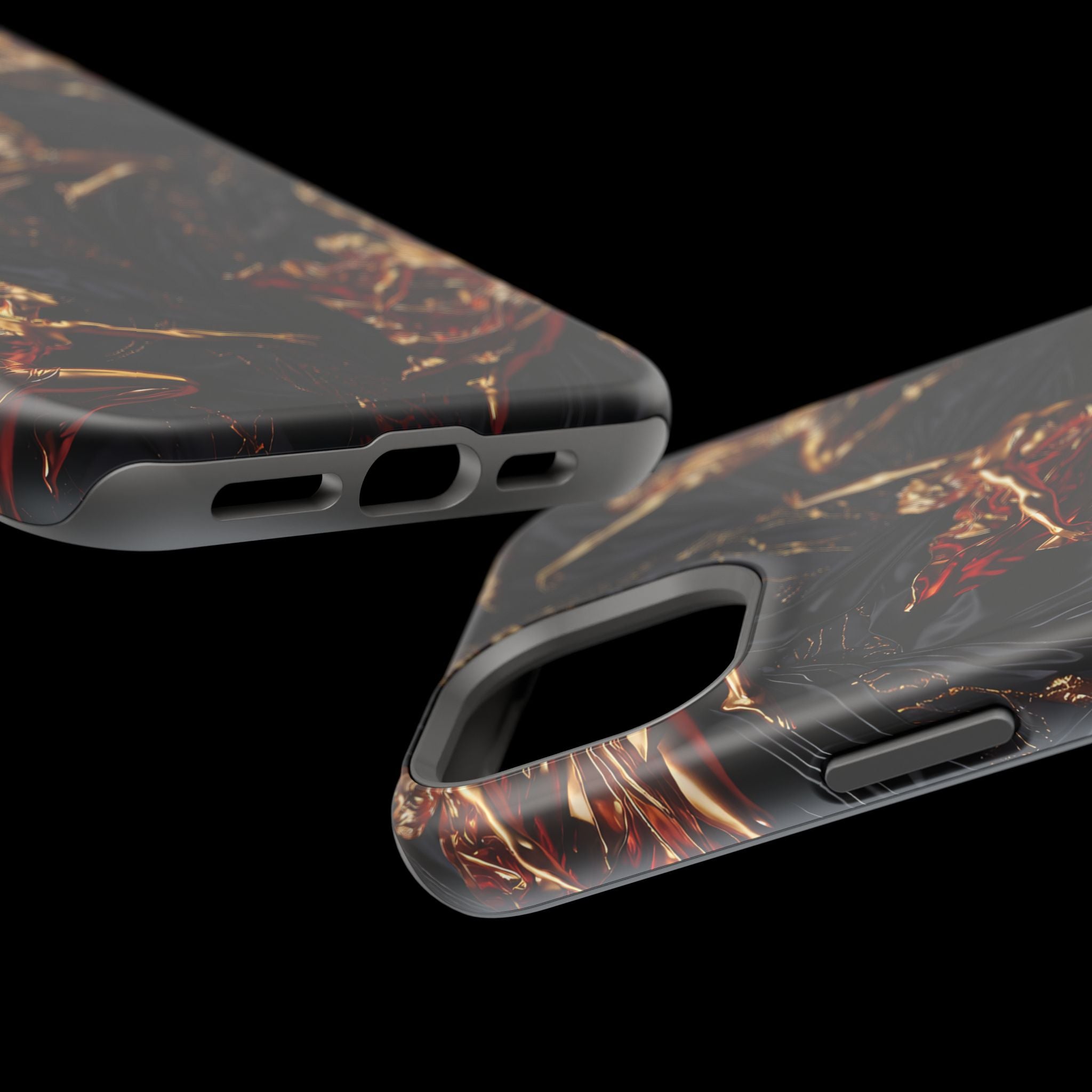 Gold Sculpture Phone Case for iPhone 13-17 & Samsung Galaxy S26