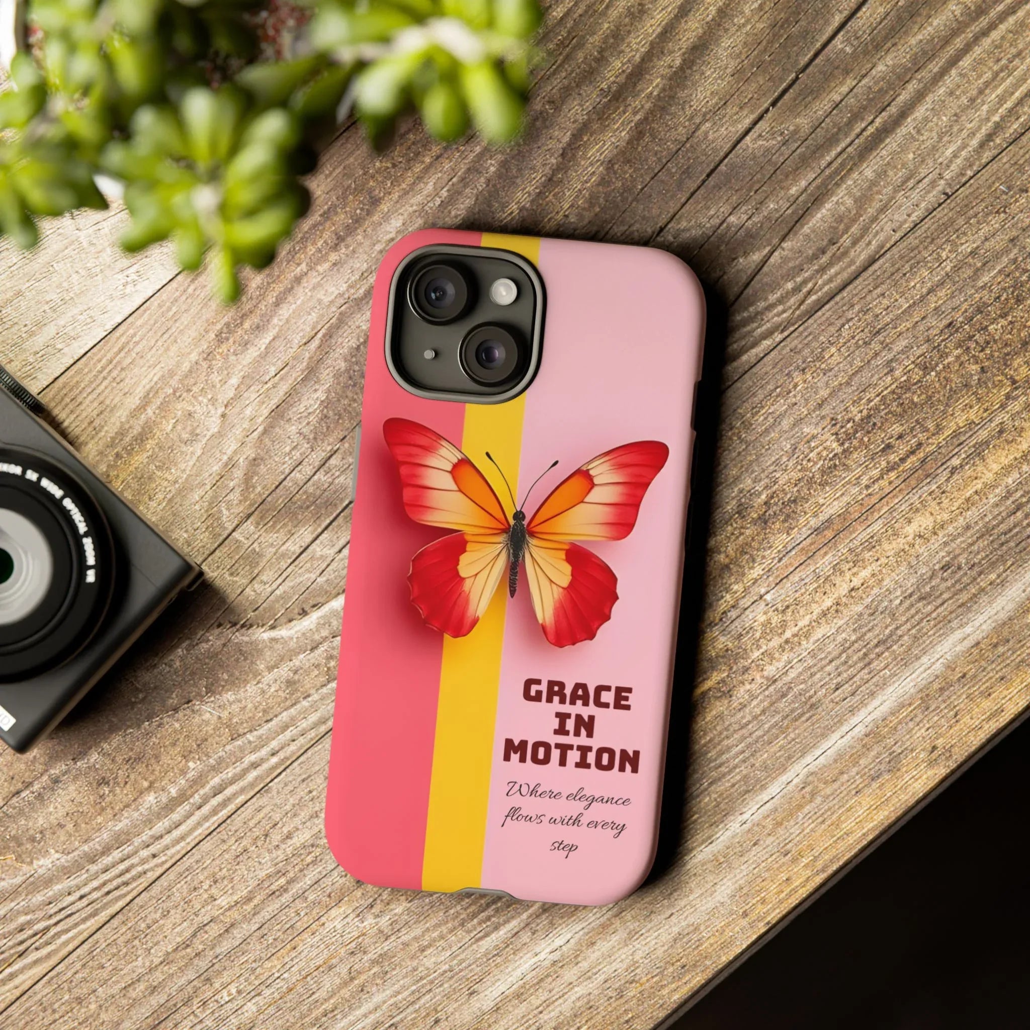 Grace in Motion – Elegant Phone Case for iPhone, Galaxy & Pixel - KARARMDESIGN