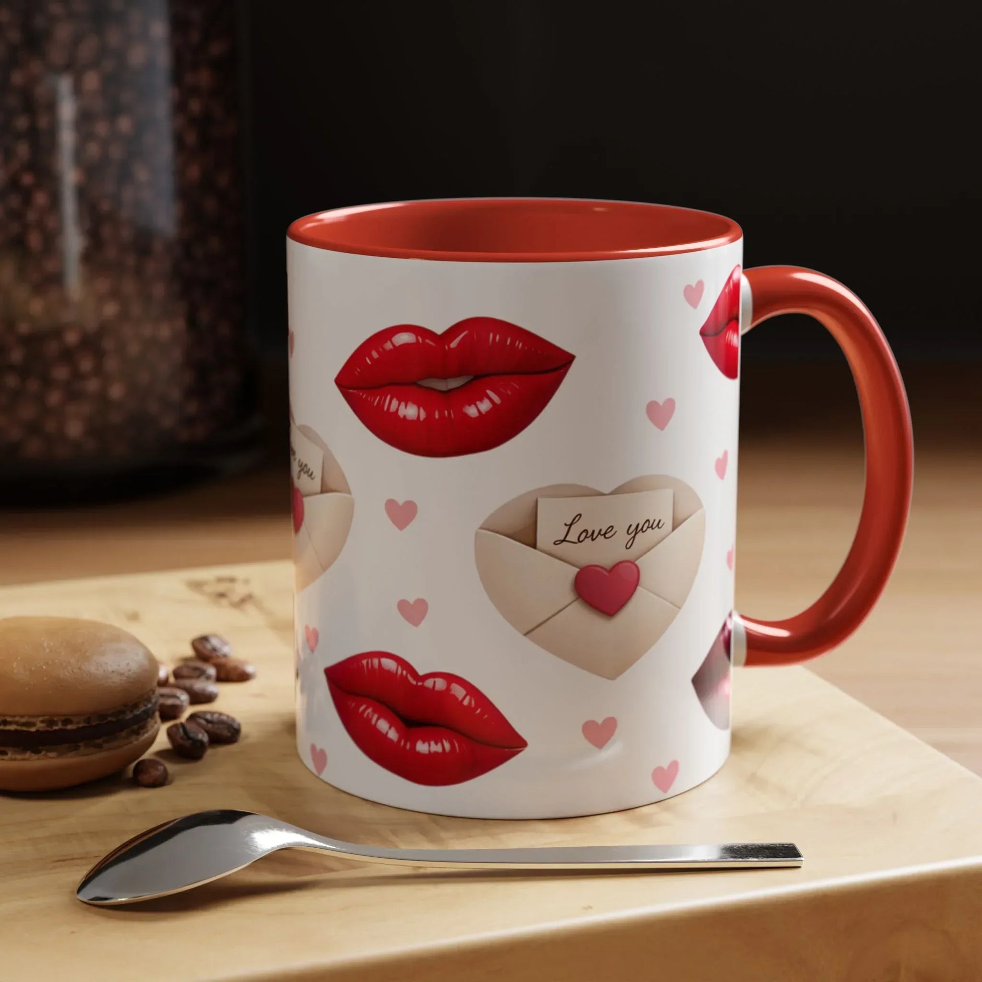 Velvet Kiss Accent Coffee Mug (11, 15oz) - KARARMDESIGN