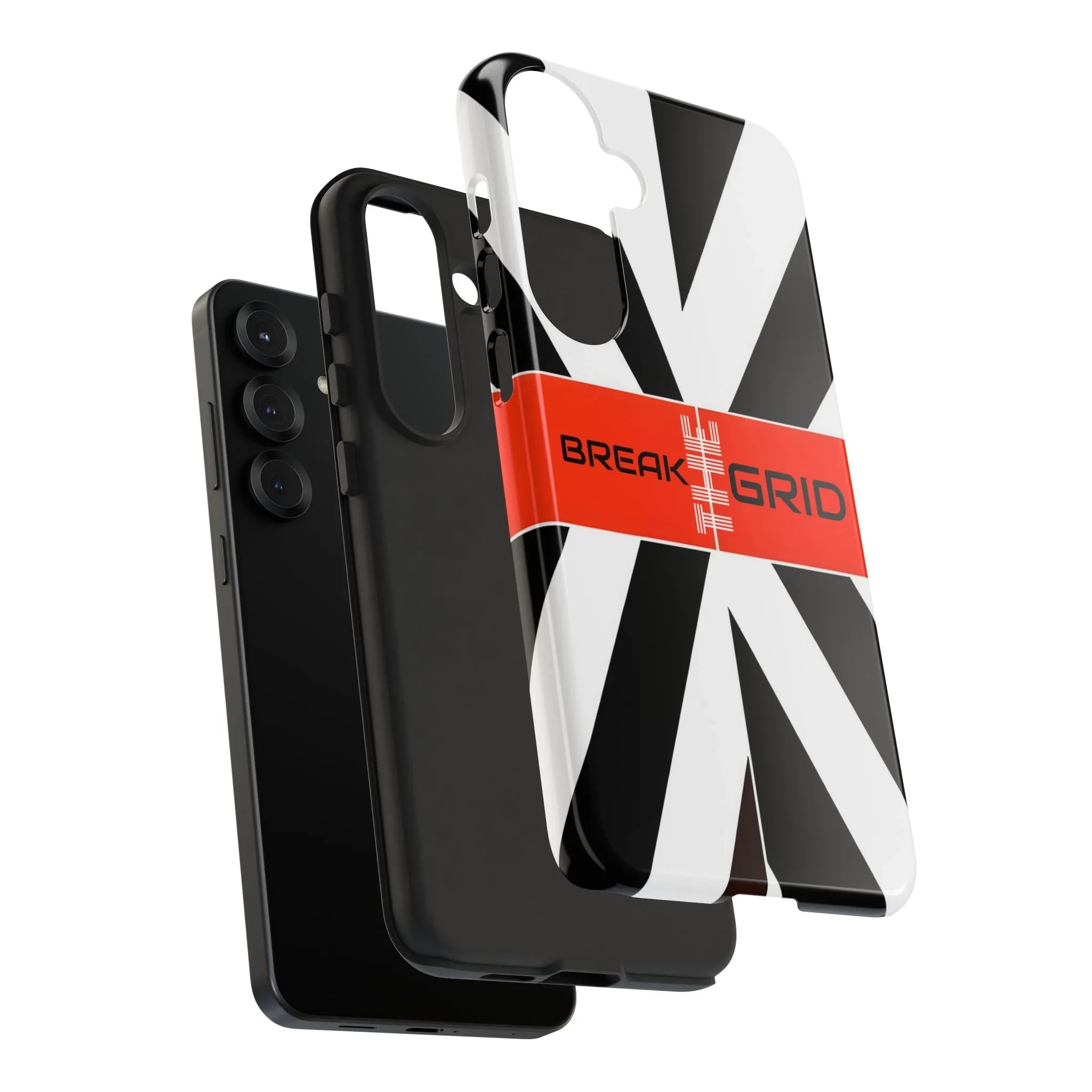 Break The Grid Phone Case for iPhone 11–16 and Galaxy S20–S25 - KARARMDESIGN