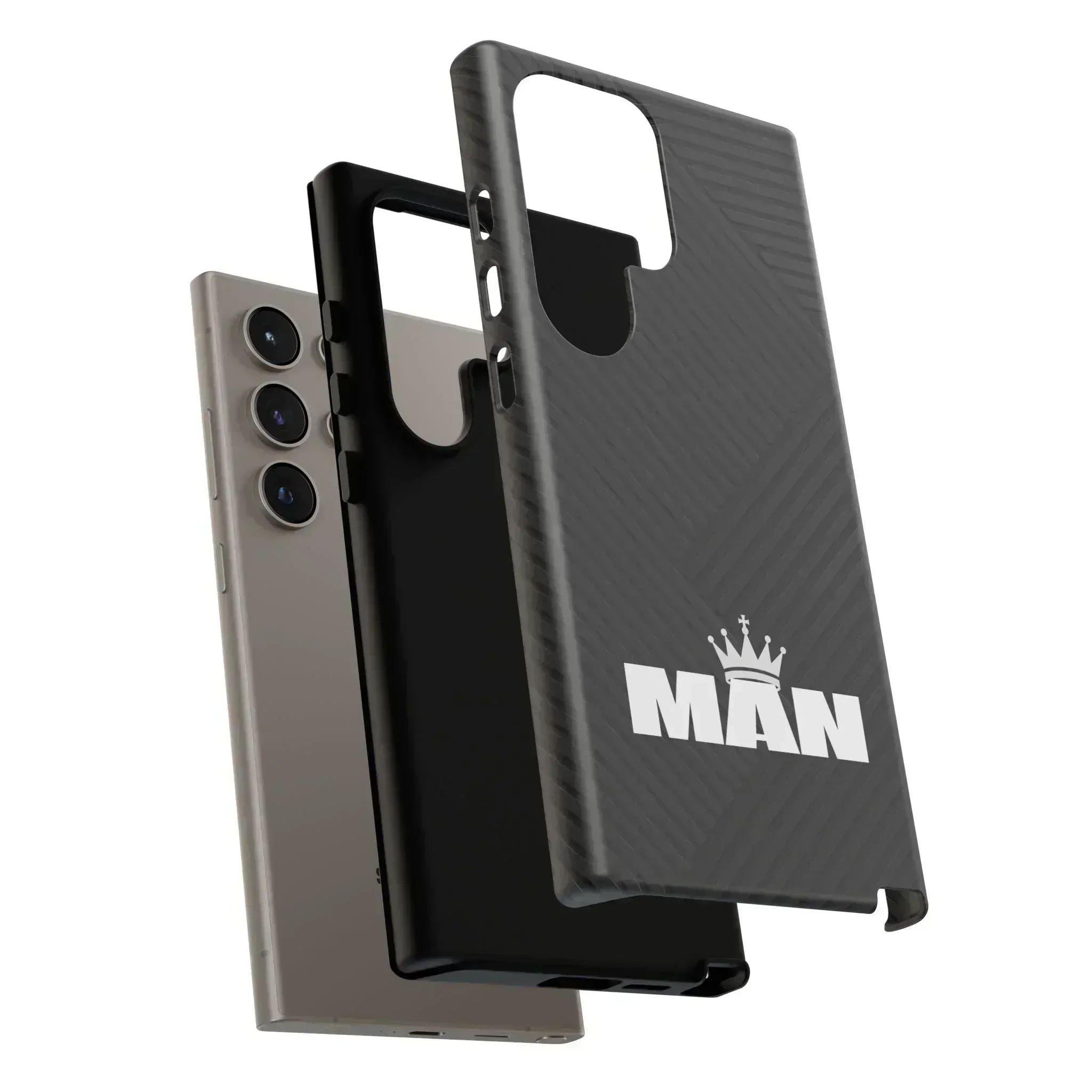 MAN Logo Phone Case for Samsung Galaxy S10-S25 - KARARMDESIGN
