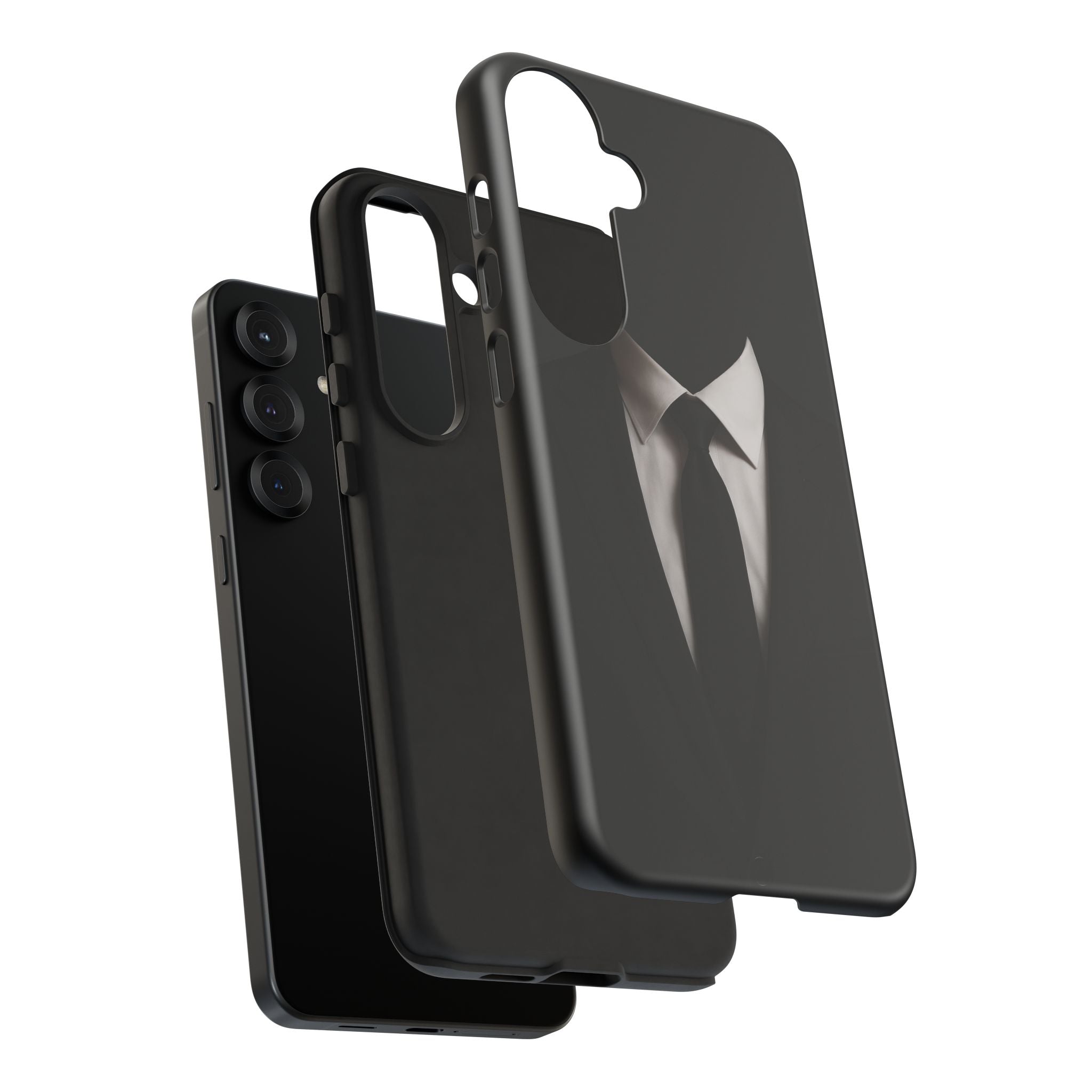 Gentleman's Armor Tough Phone Case – iPhone 11–17 & Galaxy S20–S26