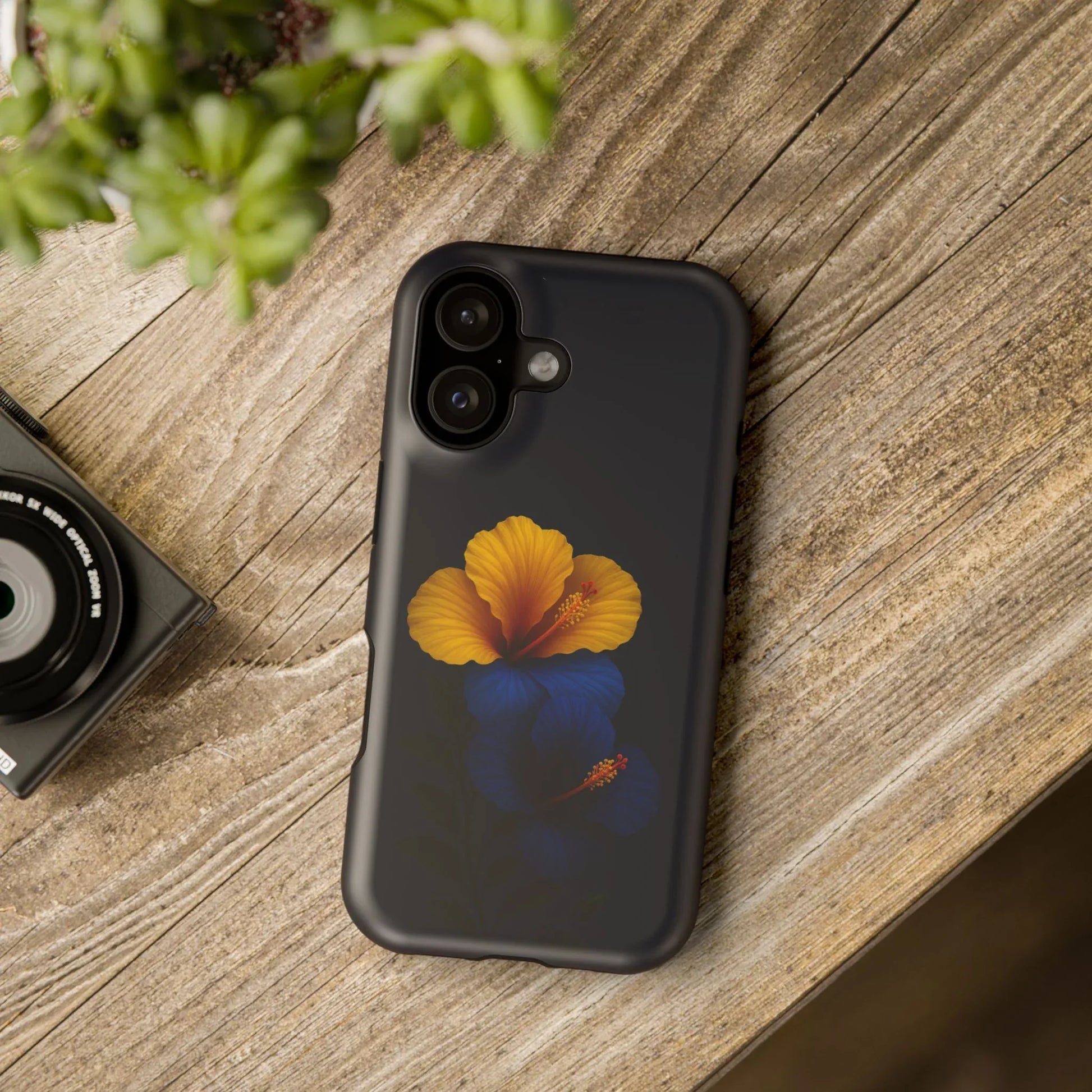 Elegant Hibiscus Phone Case for iPhone 11-17 and Galaxy S21-S22 - KARARMDESIGN