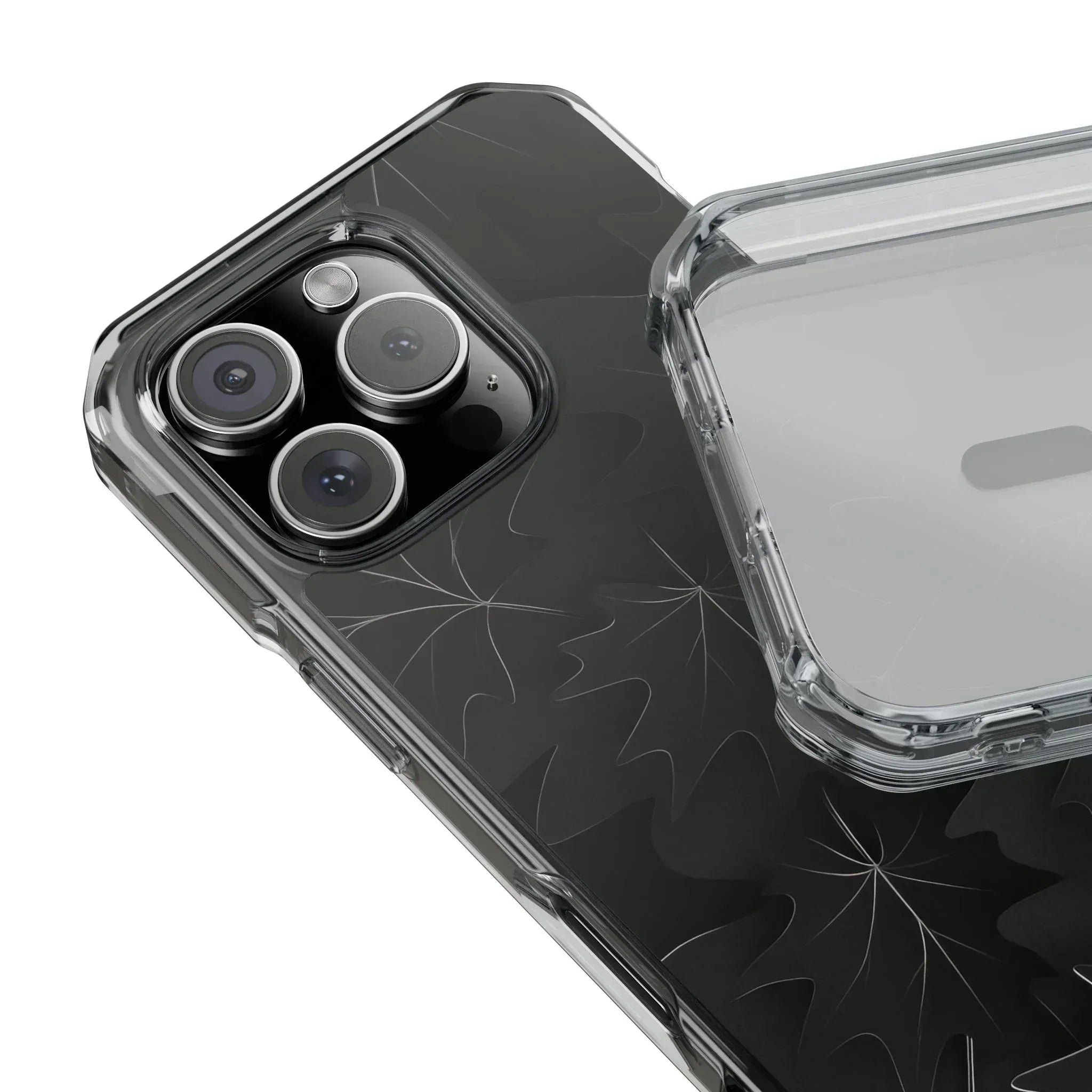 Botanical Noir Phone Case for iPhone 14-16 - KARARMDESIGN