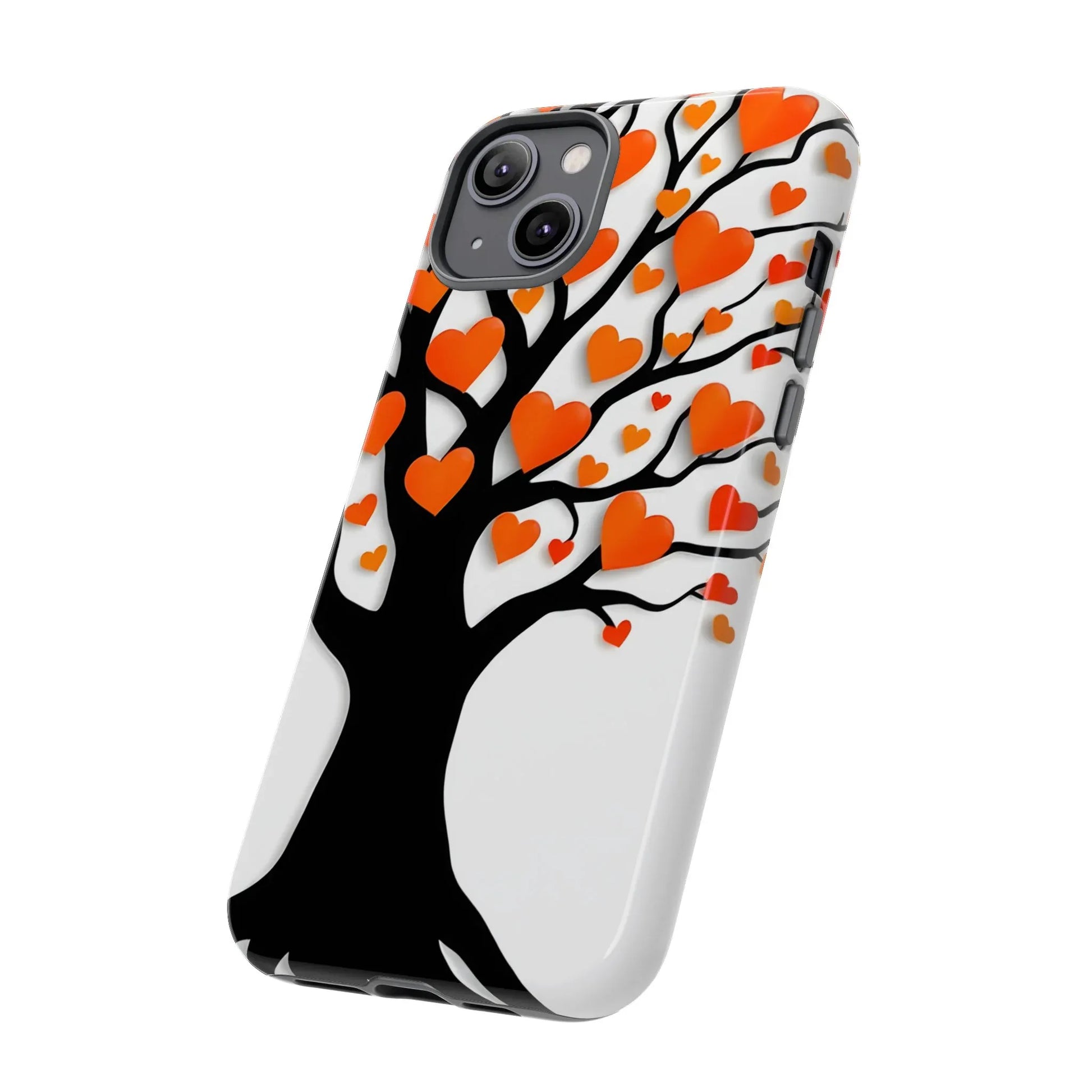 Heart Design Phone Case for iPhone 11–17 and Galaxy S20–S25 - KARARMDESIGN