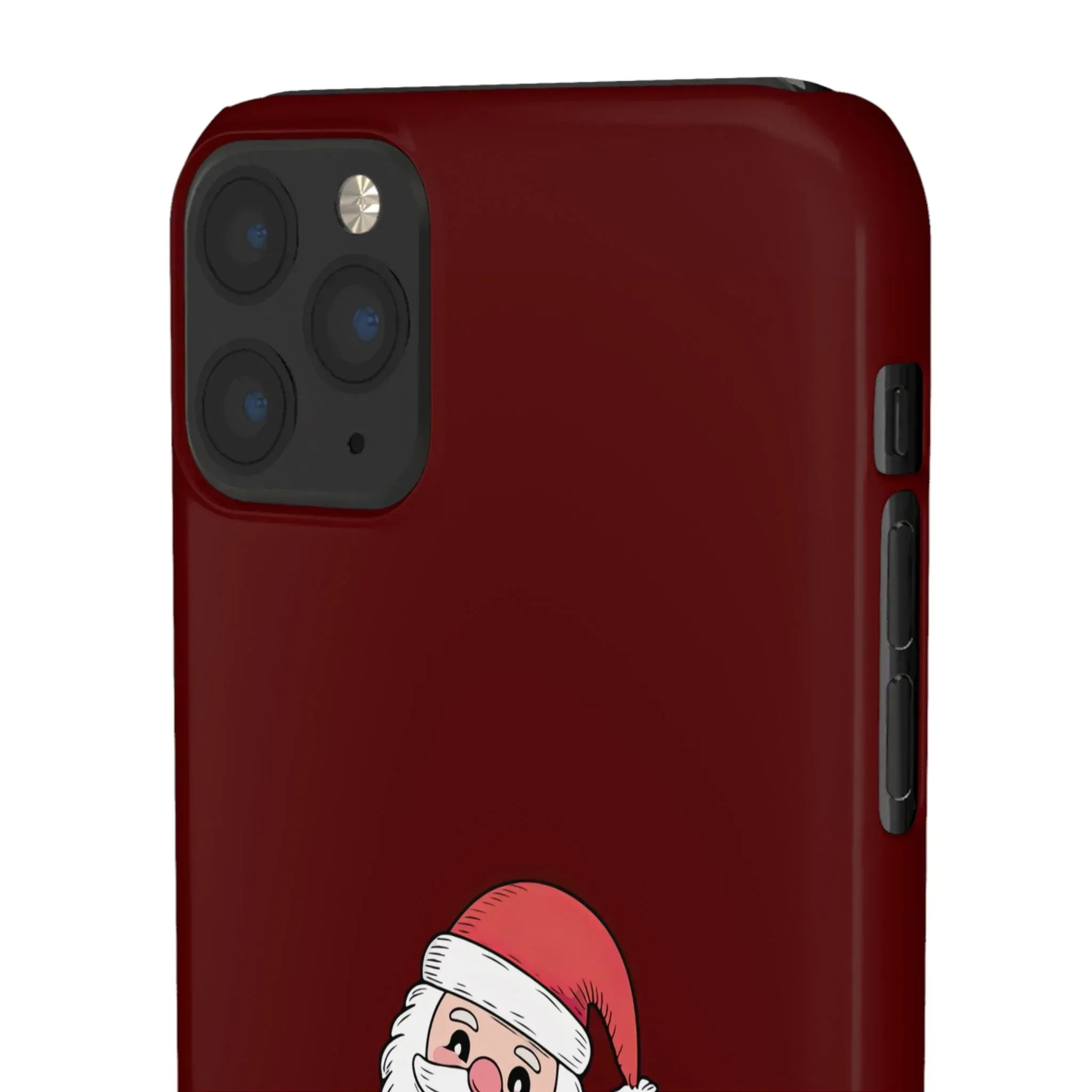 Crimson Claus Phone Case for iPhone 8-17 and Galaxy S20-S25 - KARARMDESIGN