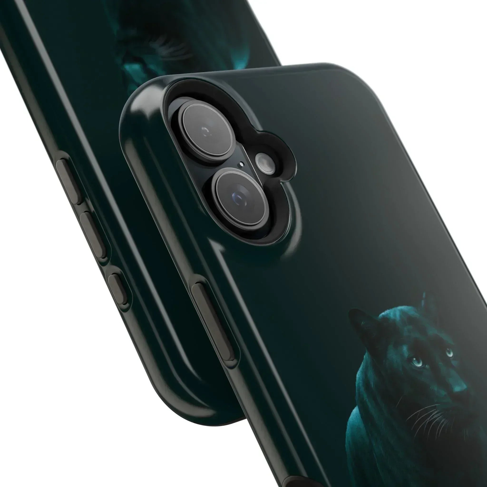 Black Panther Phone Case for iPhone 12-16 and Galaxy S21-S22 - KARARMDESIGN