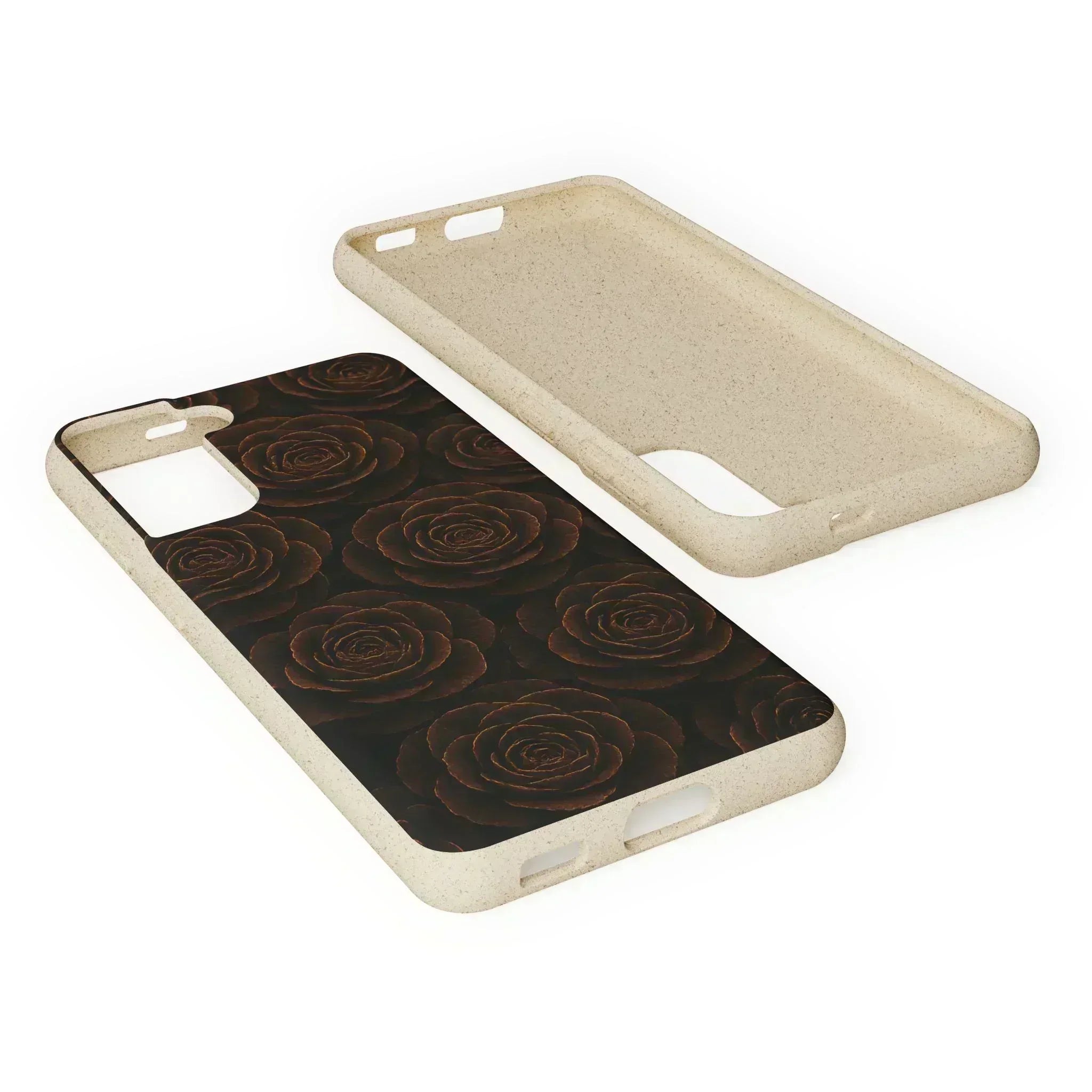 Wooden Roses Phone Case for iPhone 11-16 and Samsung Galaxy S20-S22 - KARARMDESIGN