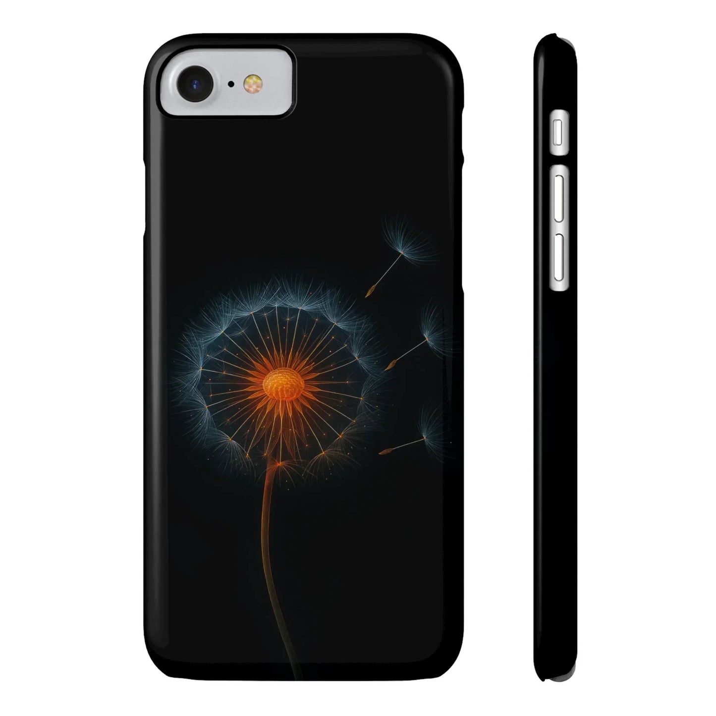Glowing Dandelion Phone Case for iPhone 7-16 Models - KarArmDesign