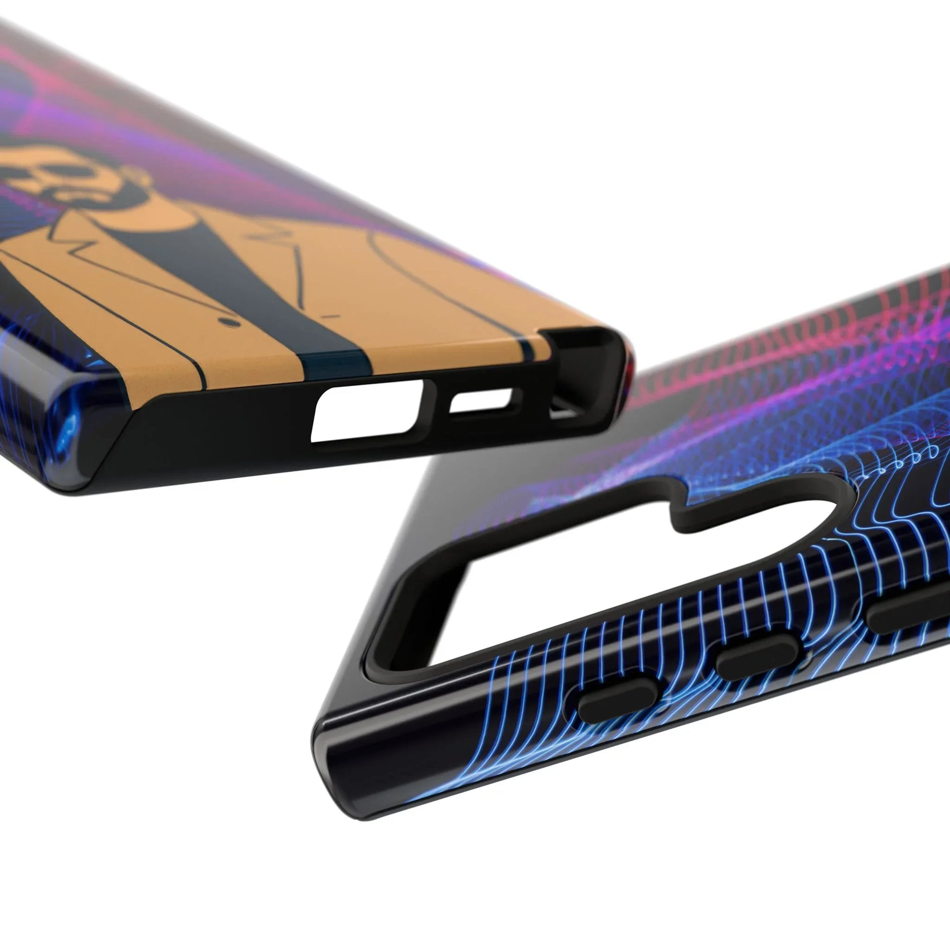 Bearded Style Phone Case for iPhone 11-17 and Galaxy S20-S25 - KARARMDESIGN