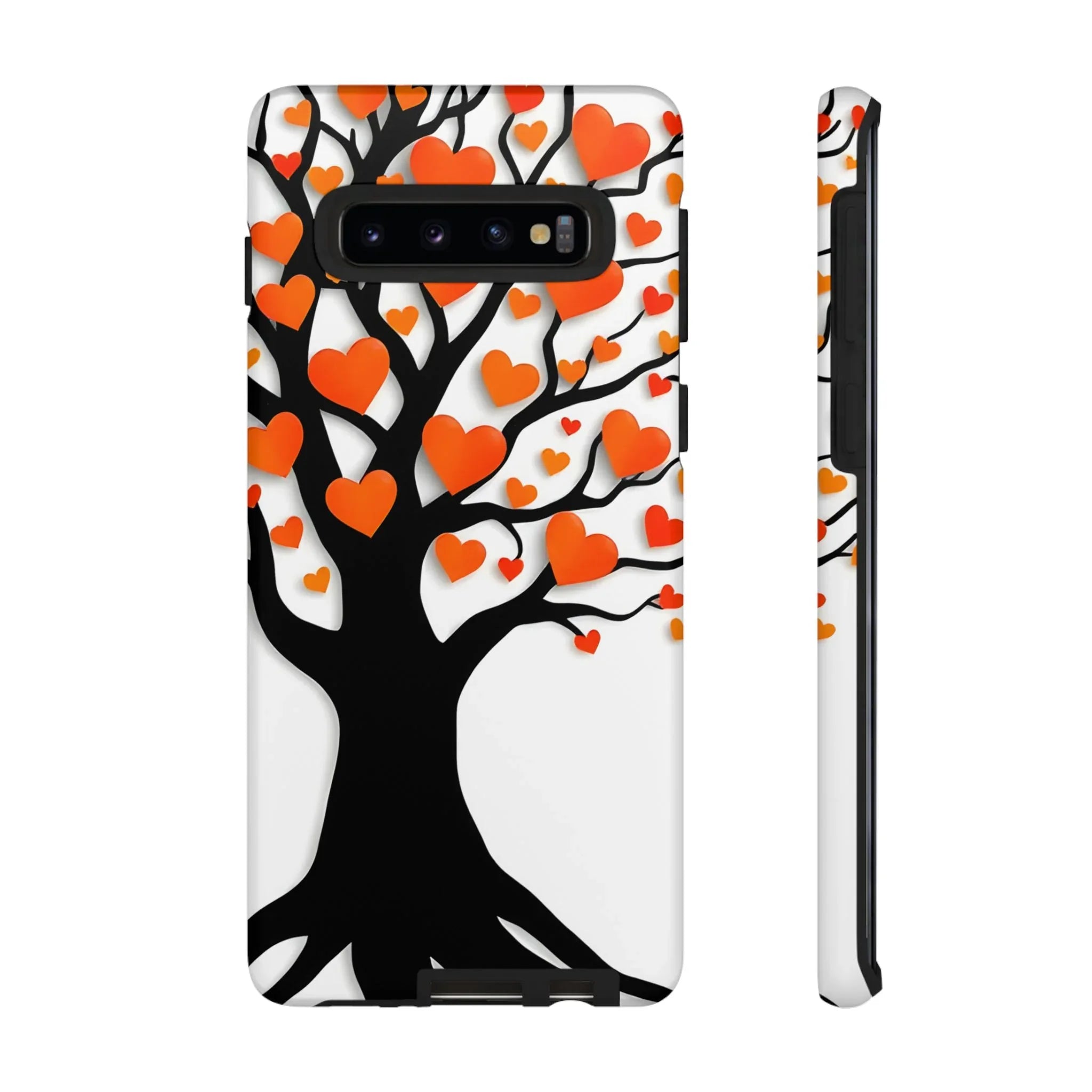 Heart Design Phone Case for iPhone 11–17 and Galaxy S20–S25 - KARARMDESIGN