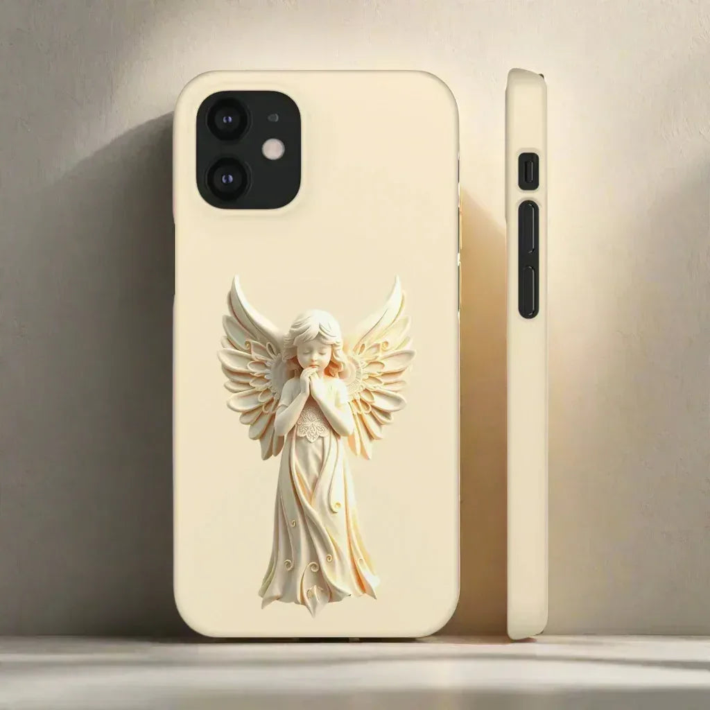 Heavenly Angel Phone Case for iPhone 8-16 and Galaxy S20-S24 - KARARMDESIGN