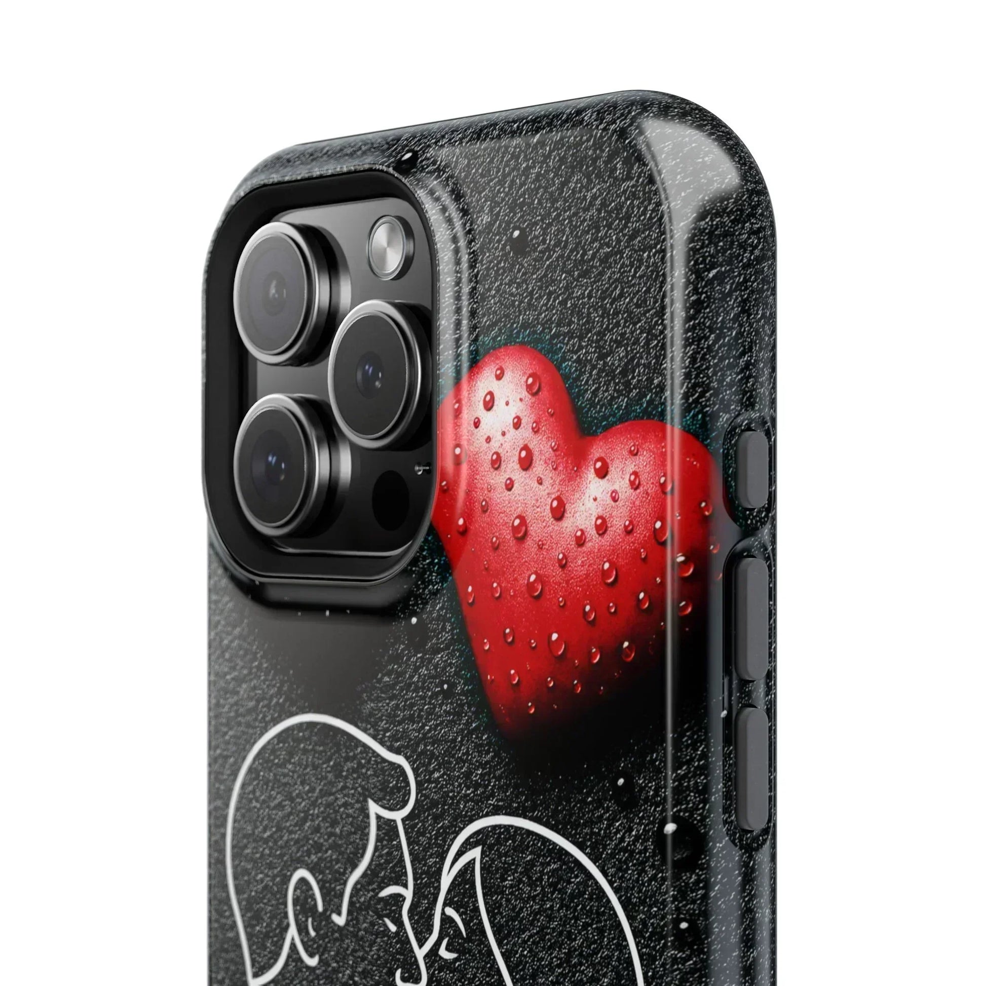 Midnight Kiss Phone Case for iPhone 13-16 Models - KarArmDesign