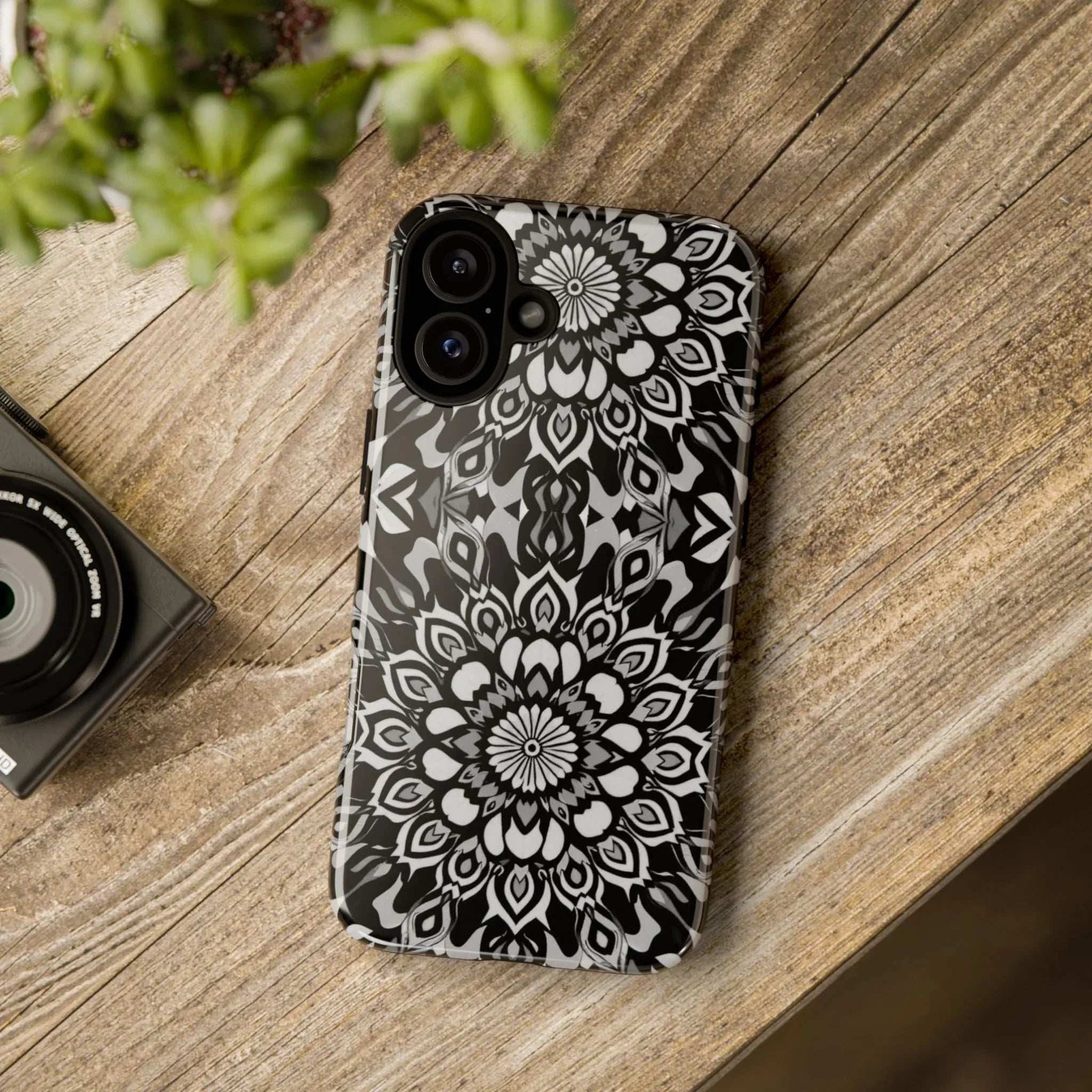 Mandala Phone Case for iPhone and Galaxy - KARARMDESIGN