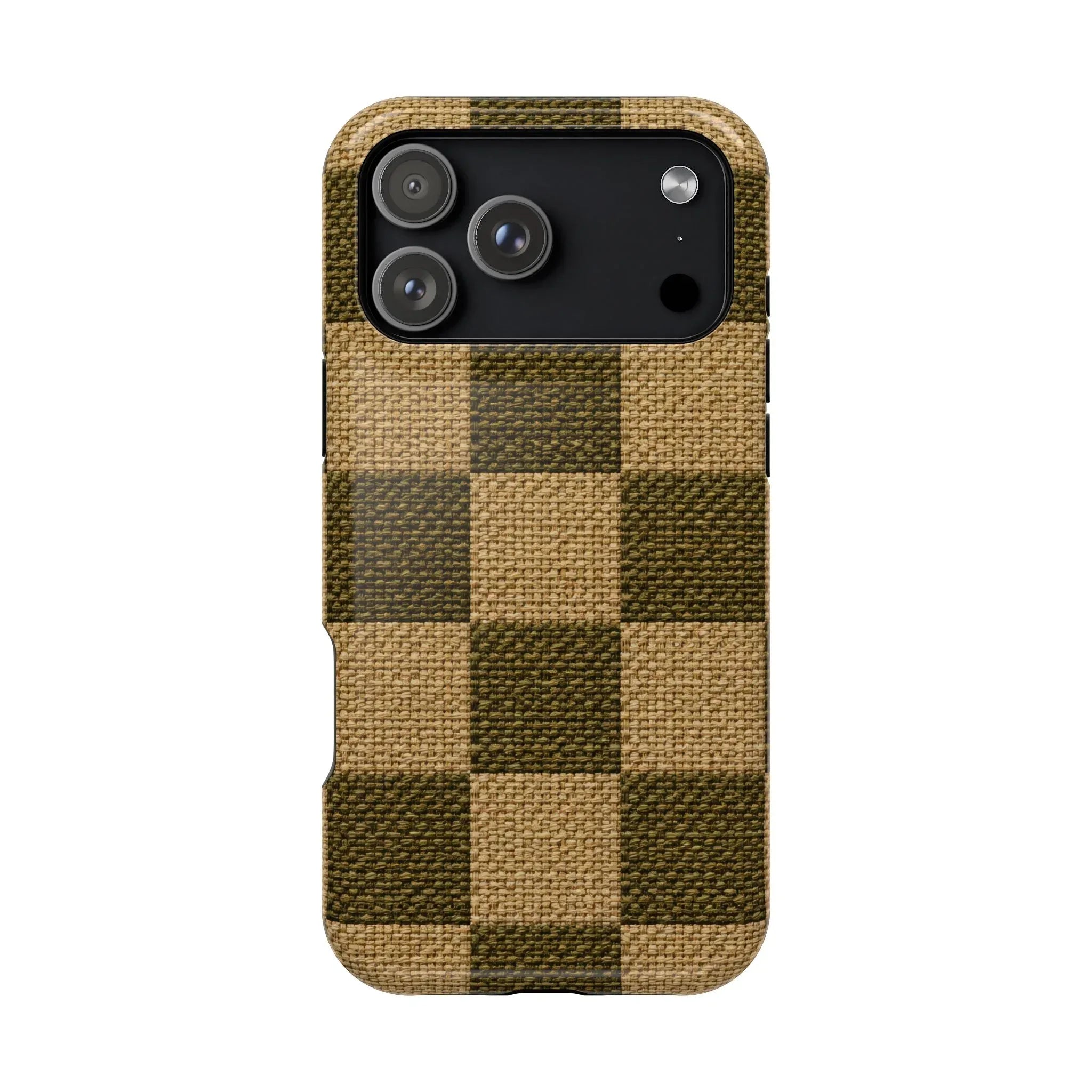 Rustic Woven Phone Case for iPhone 11-17 and Galaxy S21-S22 - KARARMDESIGN