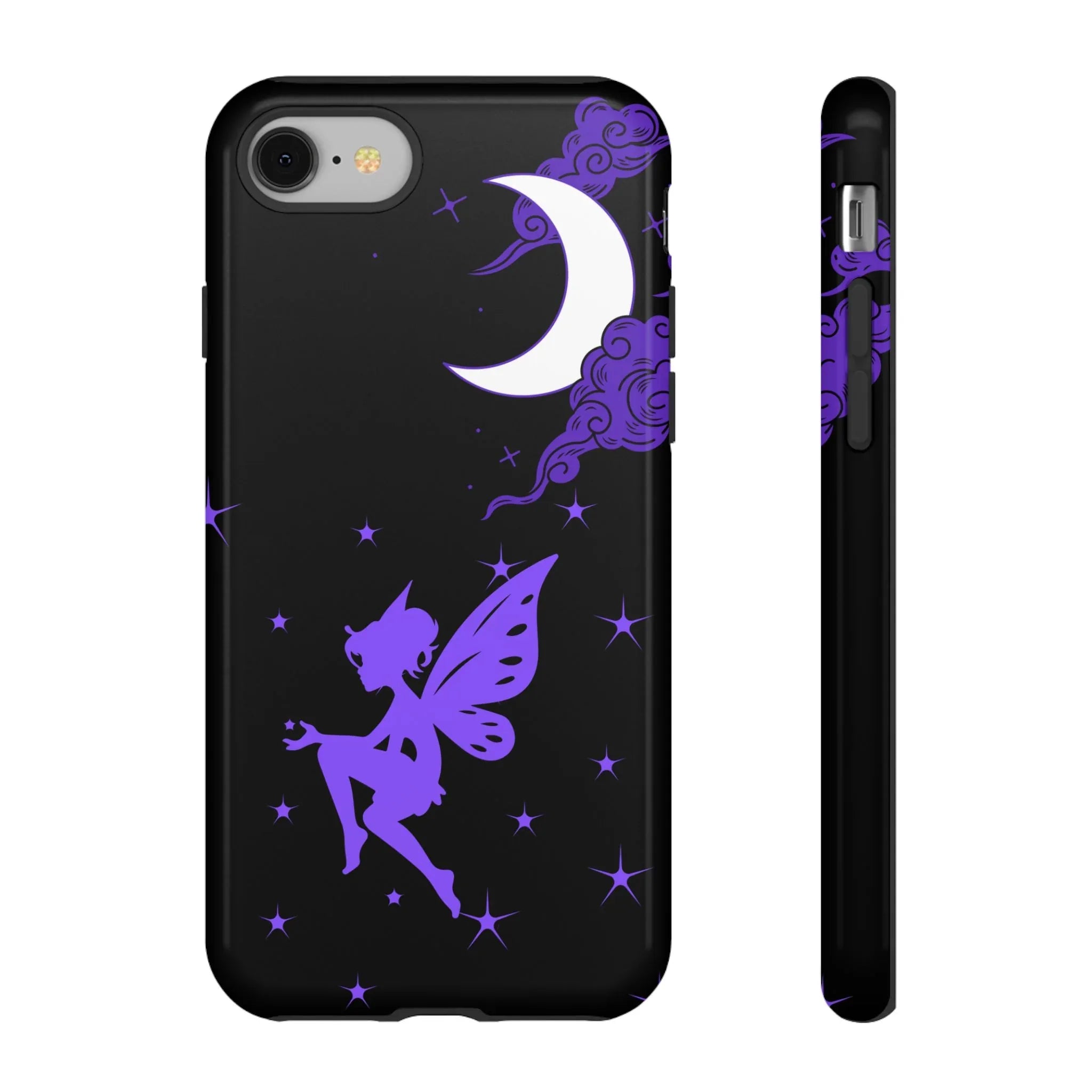 Moonlit Fairy Phone Case for iPhone 8-16 and Galaxy S10-S23 - KARARMDESIGN