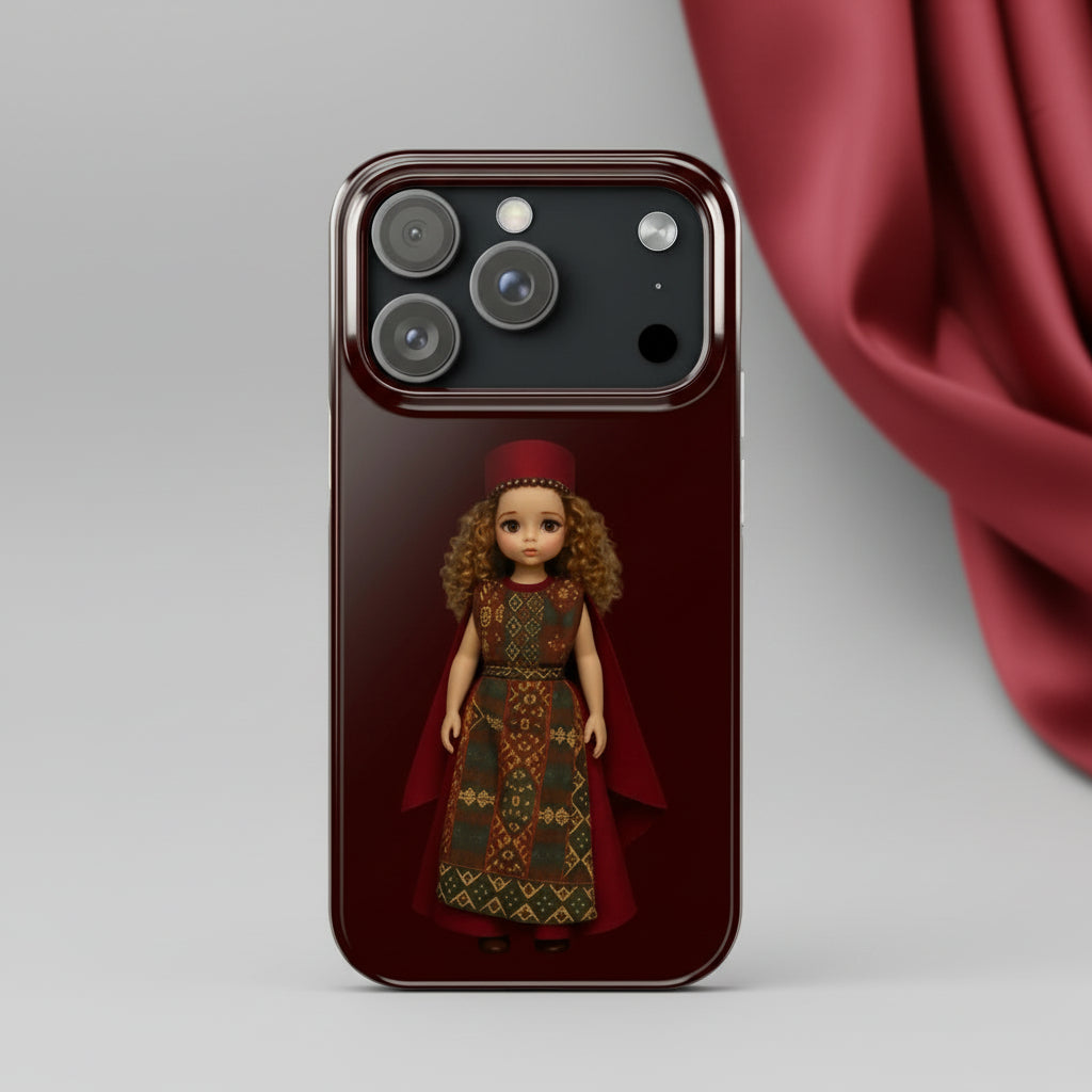 Armenian Doll Phone Case for iPhone 11-17 Models - KARARMDESIGN