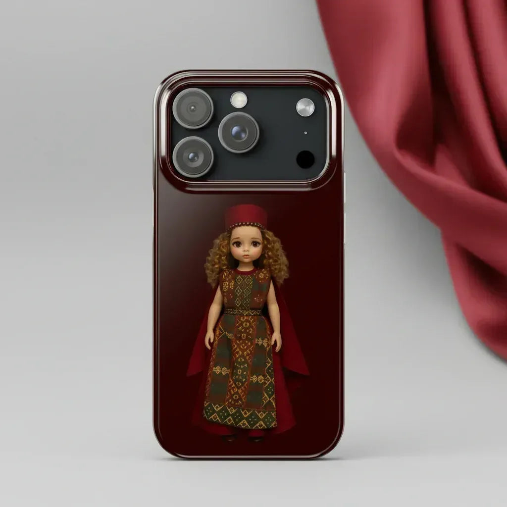 Armenian Doll Phone Case for iPhone 11-17 - KARARMDESIGN