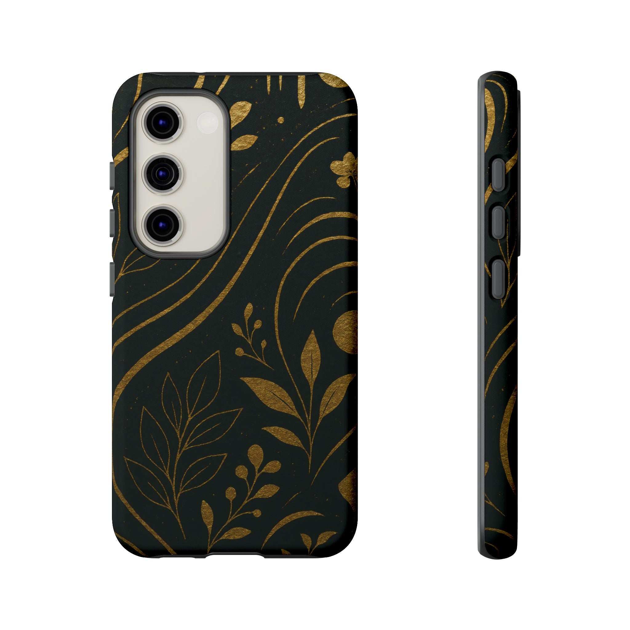 Gold Pattern Tough Phone Case for Samsung Galaxy & Google Pixel