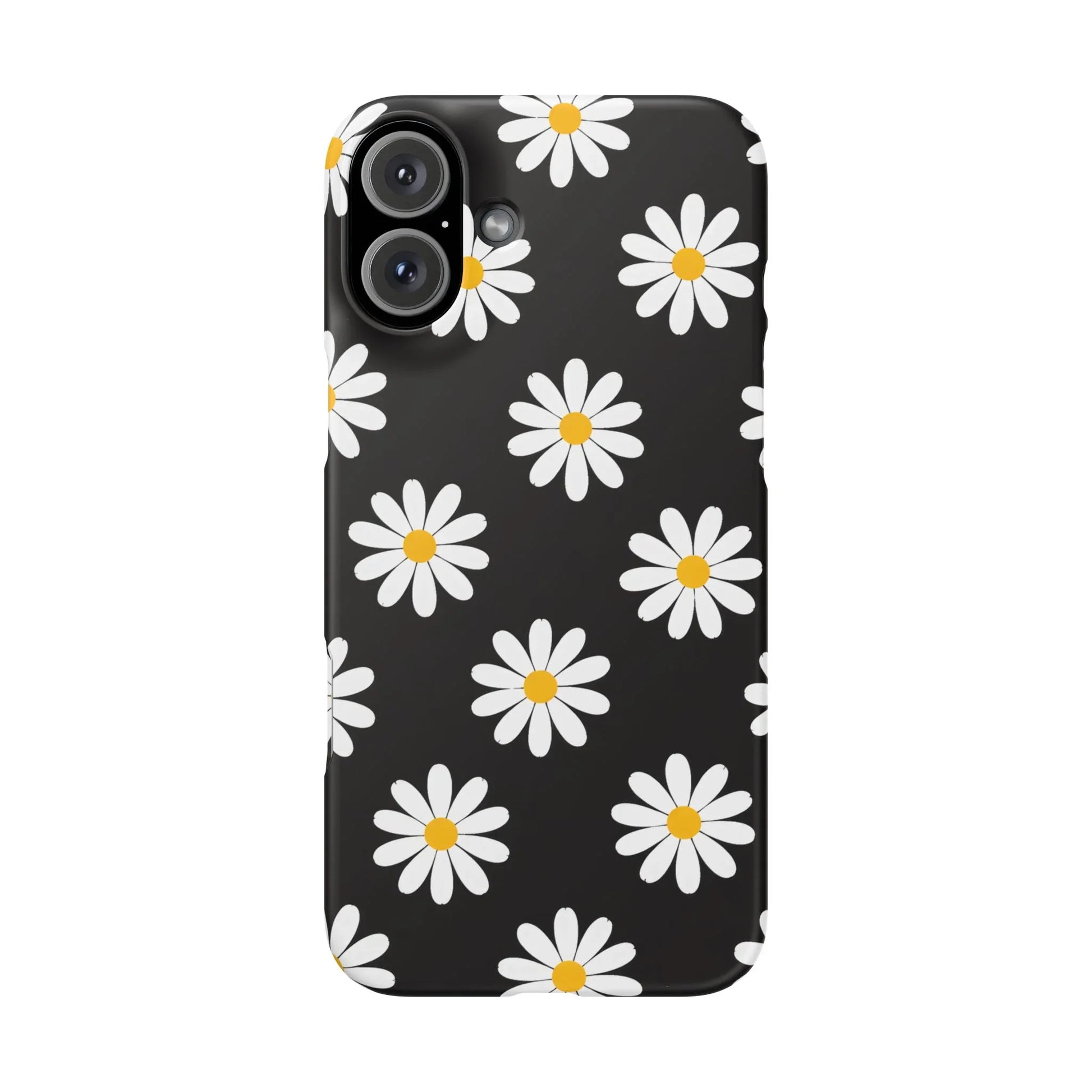 Daisy Charm Phone Case for iPhone 11-17 and Galaxy S20-S25 - KARARMDESIGN