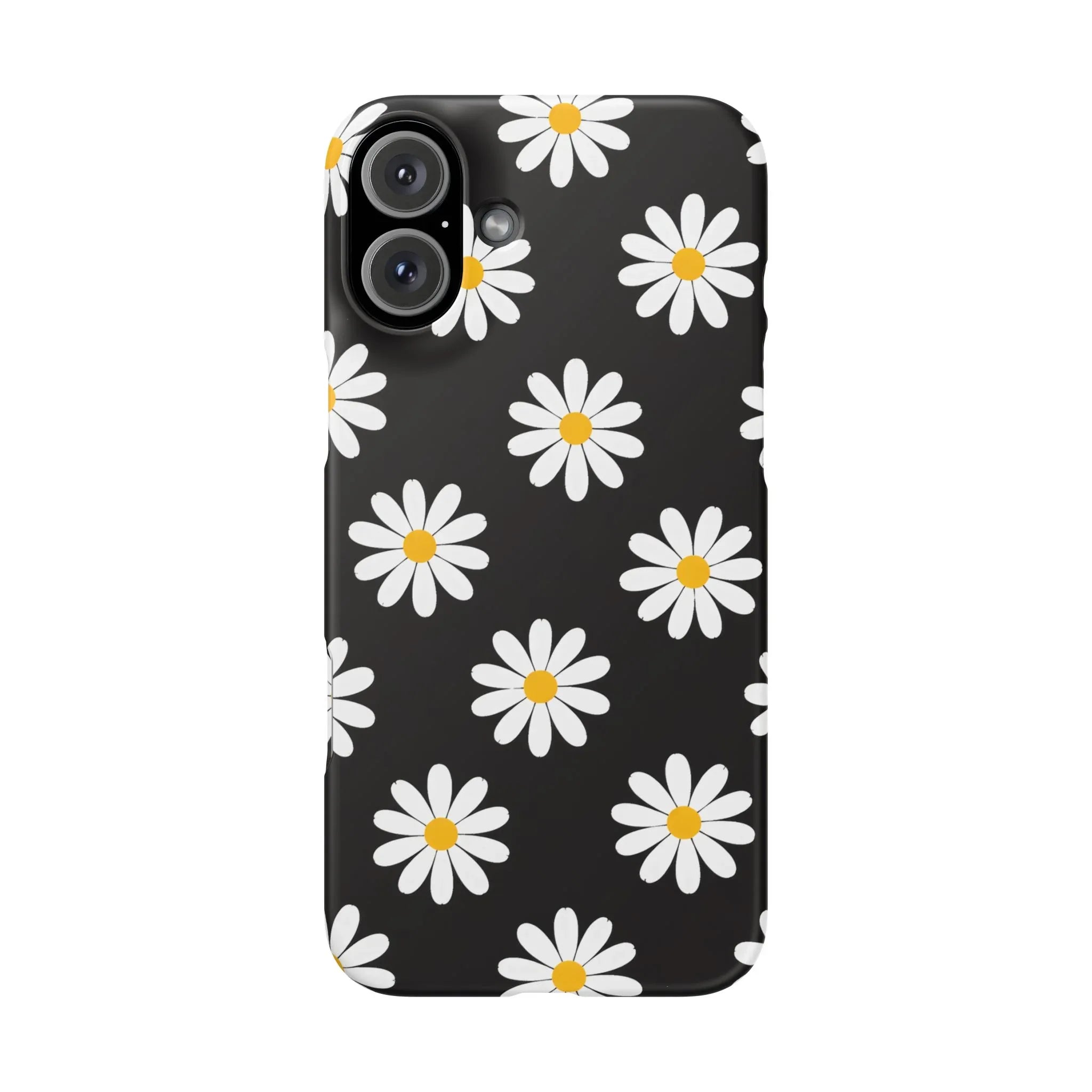 Daisy Charm Phone Case for iPhone 11-17 and Galaxy S20-S25 - KARARMDESIGN