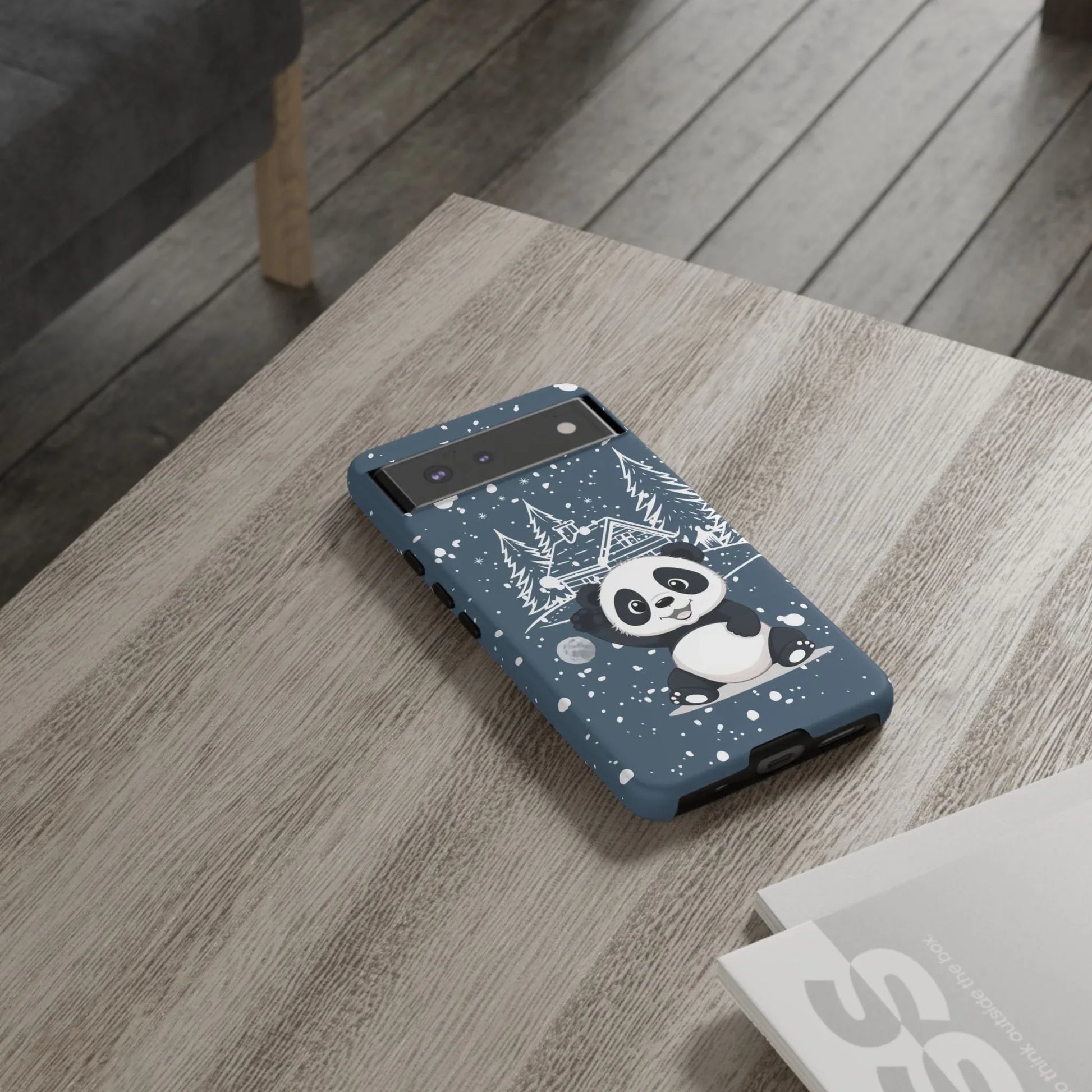 Cute Panda Phone Case for Samsung Galaxy and Google Pixel - KARARMDESIGN