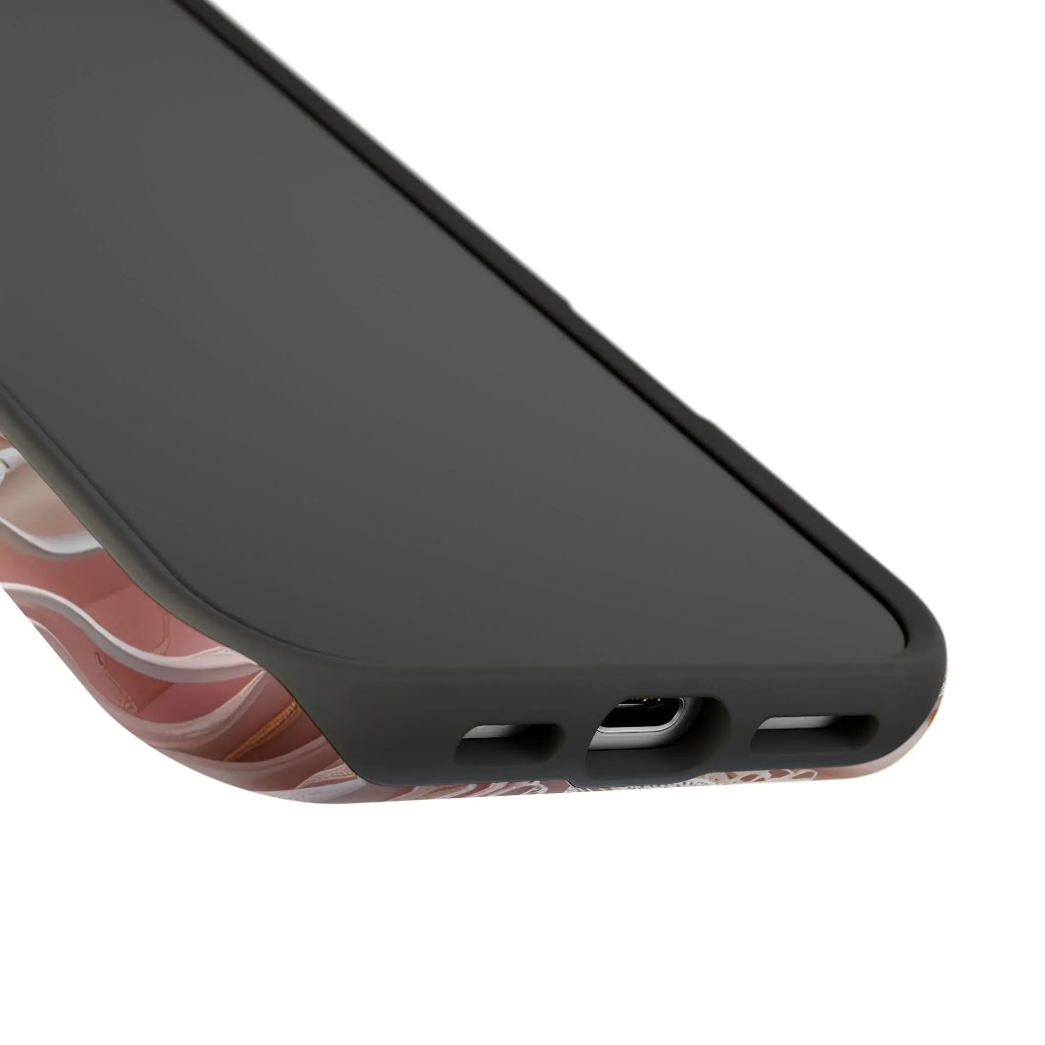 Elegant Floral Phone Case for iPhone 11-17 and Samsung Galaxy S21-S22 - KARARMDESIGN