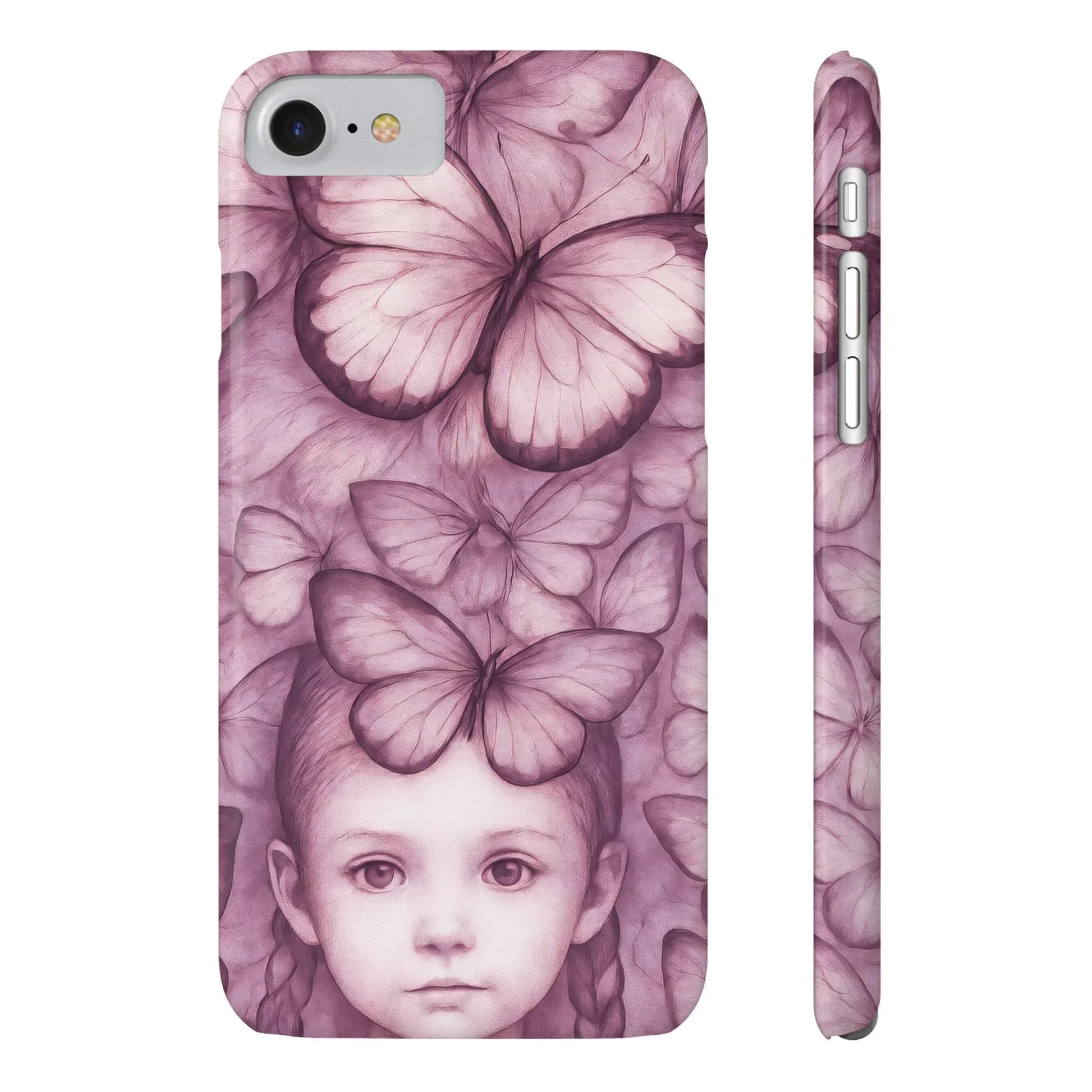 Mystic Girl Phone Case for iPhone 7-17 Models - KARARMDESIGN