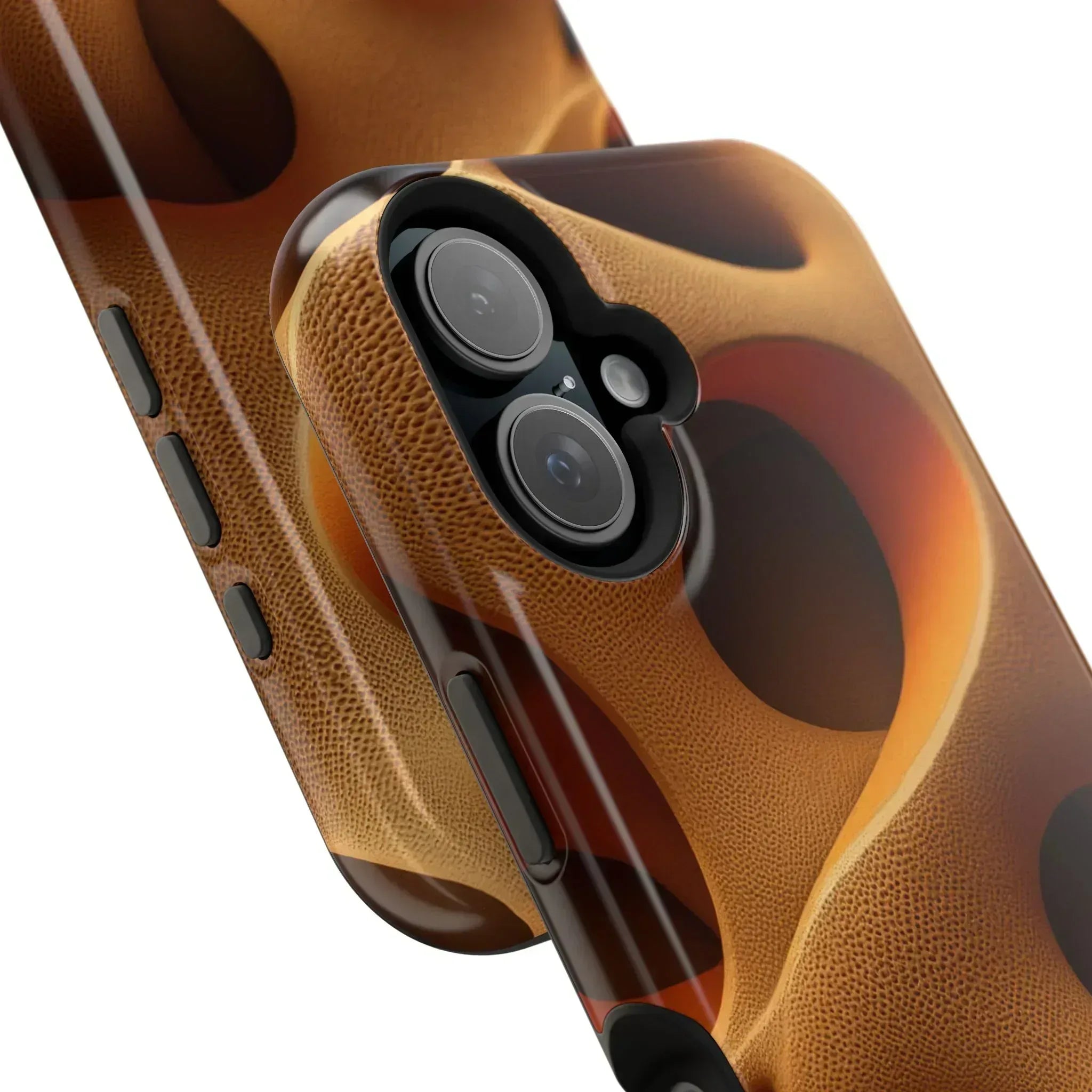 Amber Flow Phone Case for iPhone 11-17 and Galaxy S21-S22 - KARARMDESIGN