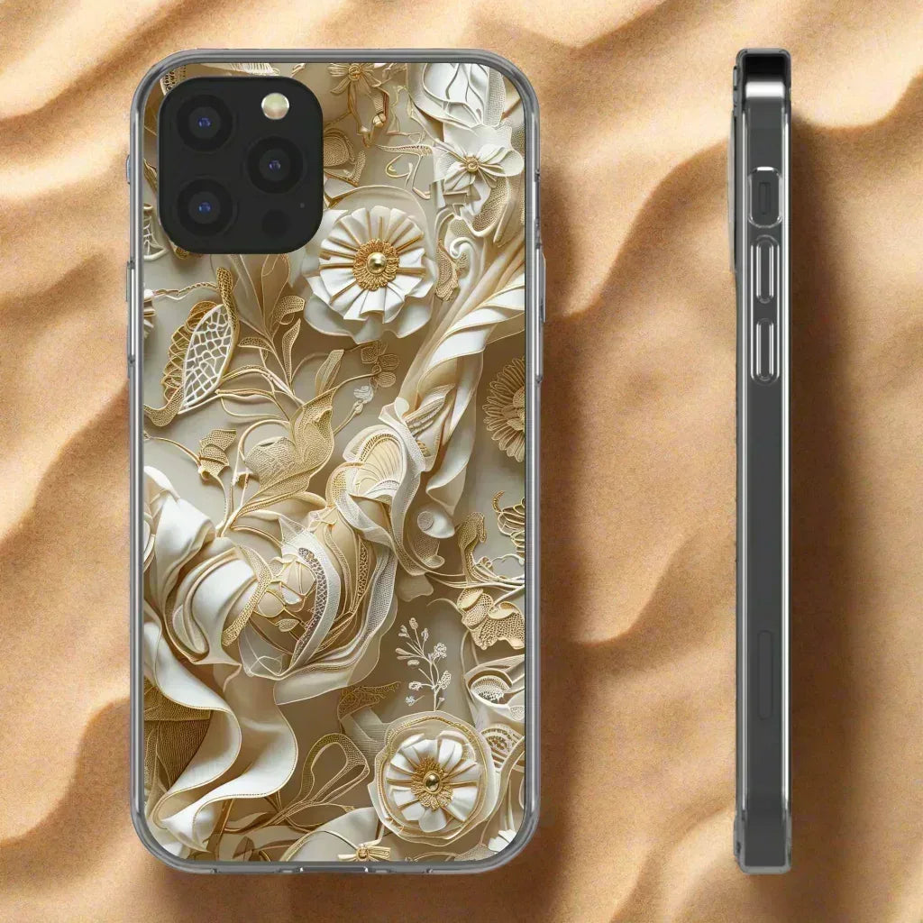 Minimalist Clear Phone Case for iPhone 12-16 and Samsung Galaxy S21 - KARARMDESIGN