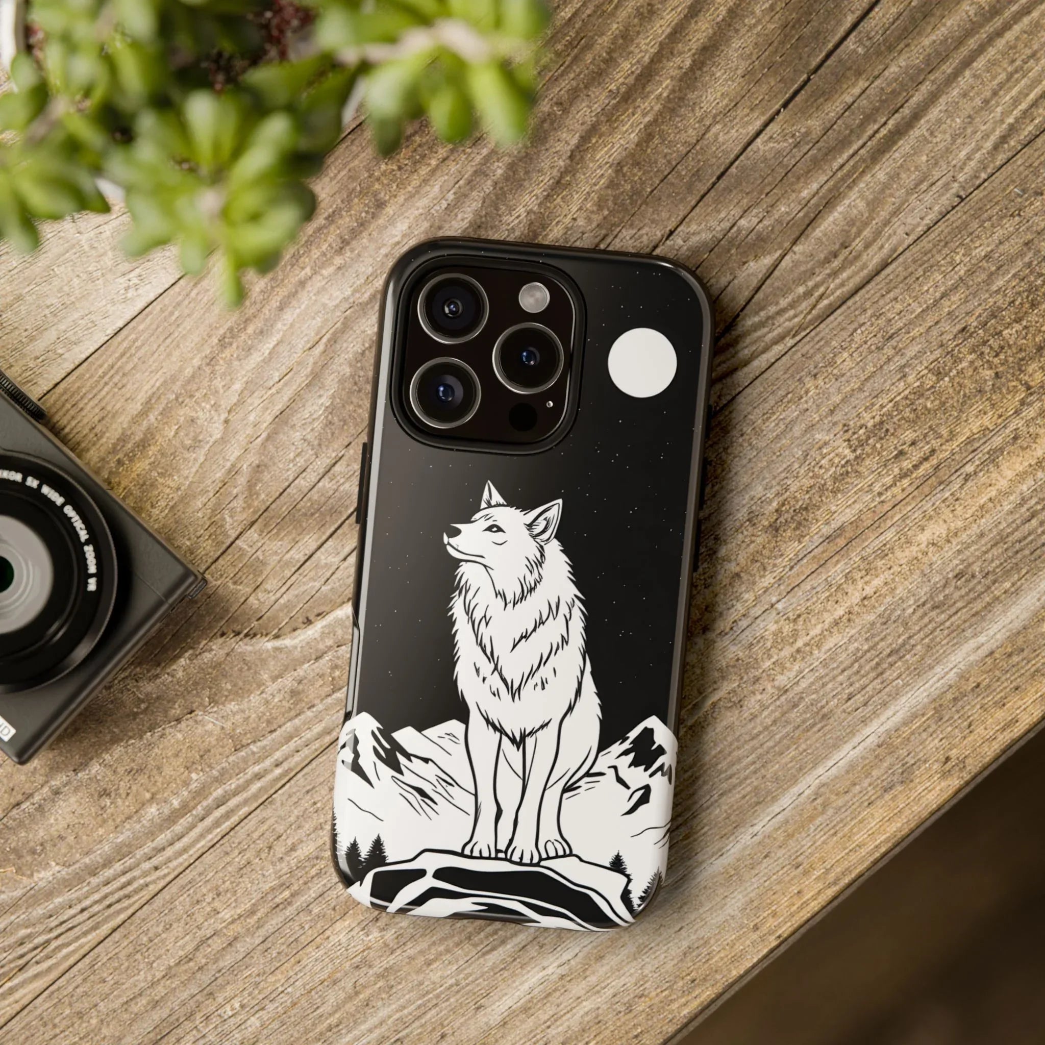 Majestic Wolf Phone Case for iPhone and Galaxy - KARARMDESIGN