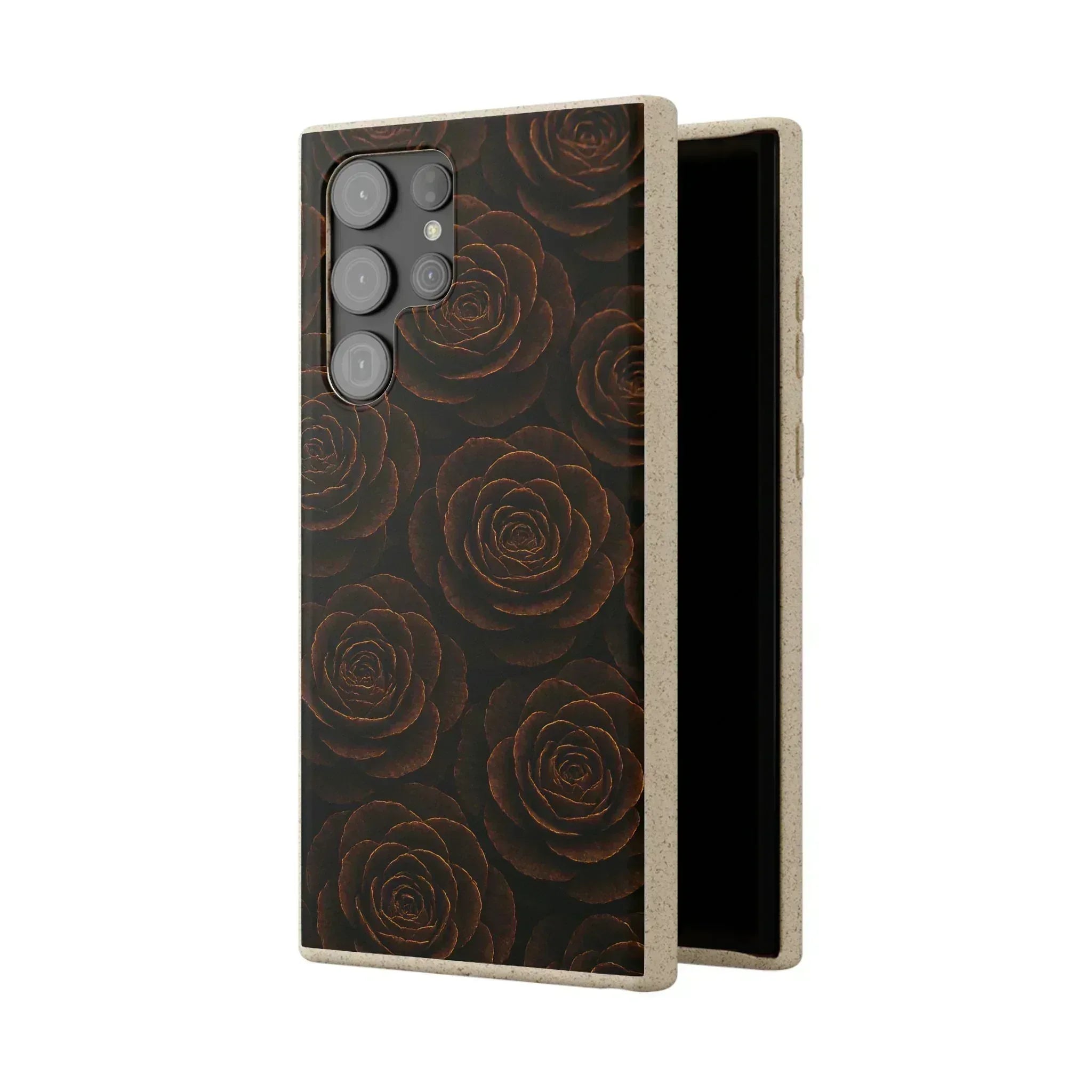 Wooden Roses Phone Case for iPhone 11-16 and Samsung Galaxy S20-S22 - KARARMDESIGN