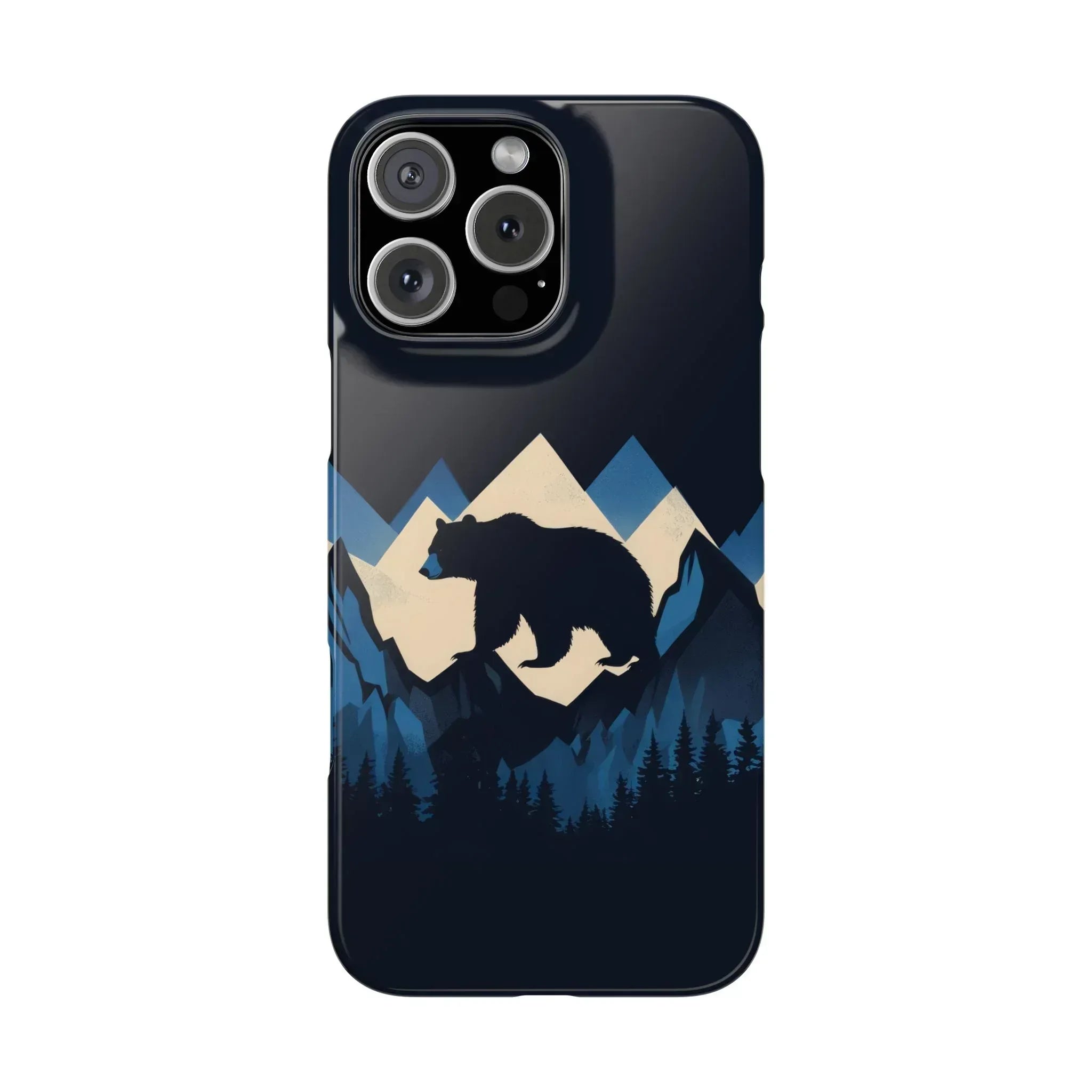 Wild Bear Phone Case for iPhone 11-17 - KARARMDESIGN