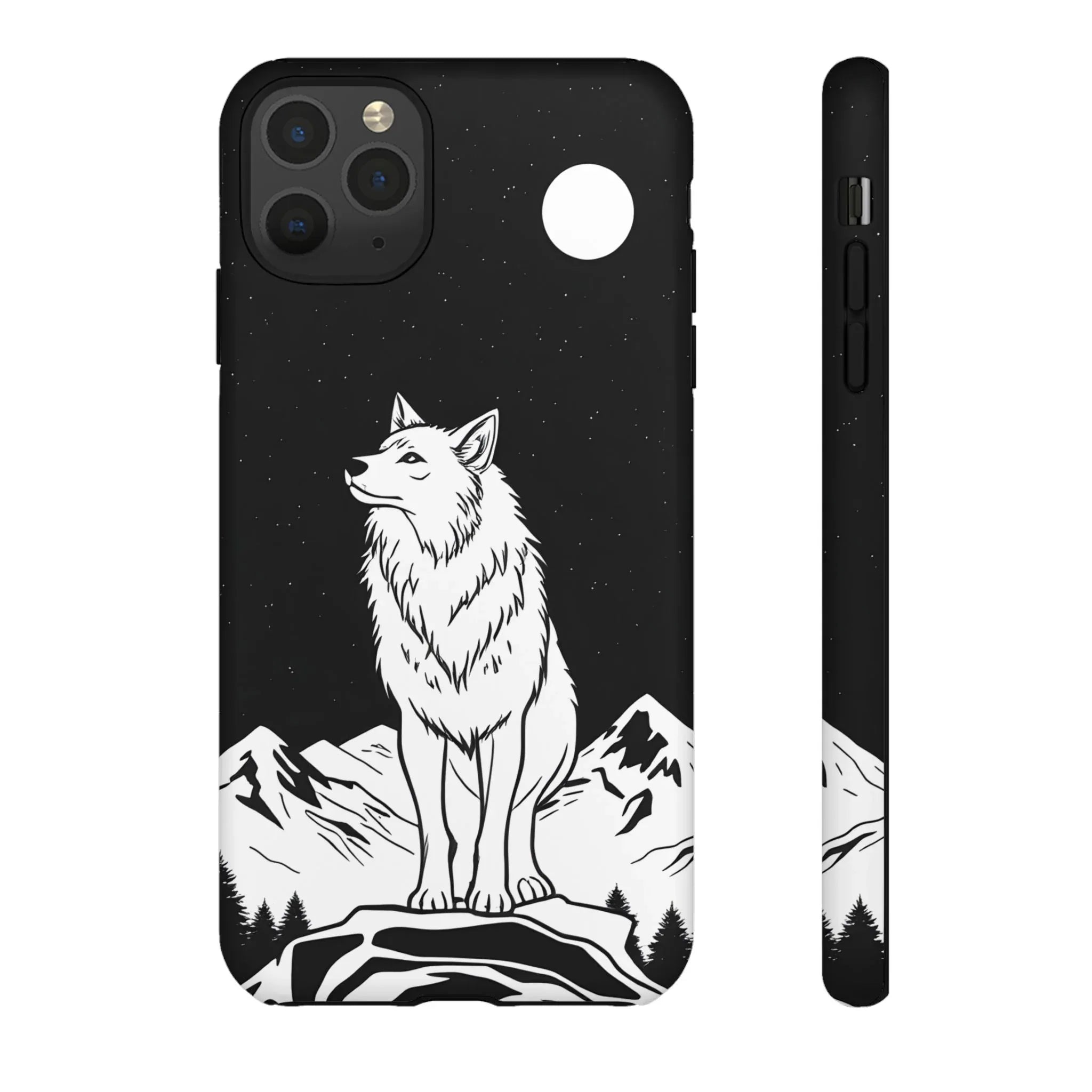 Majestic Wolf Phone Case for iPhone and Galaxy - KARARMDESIGN