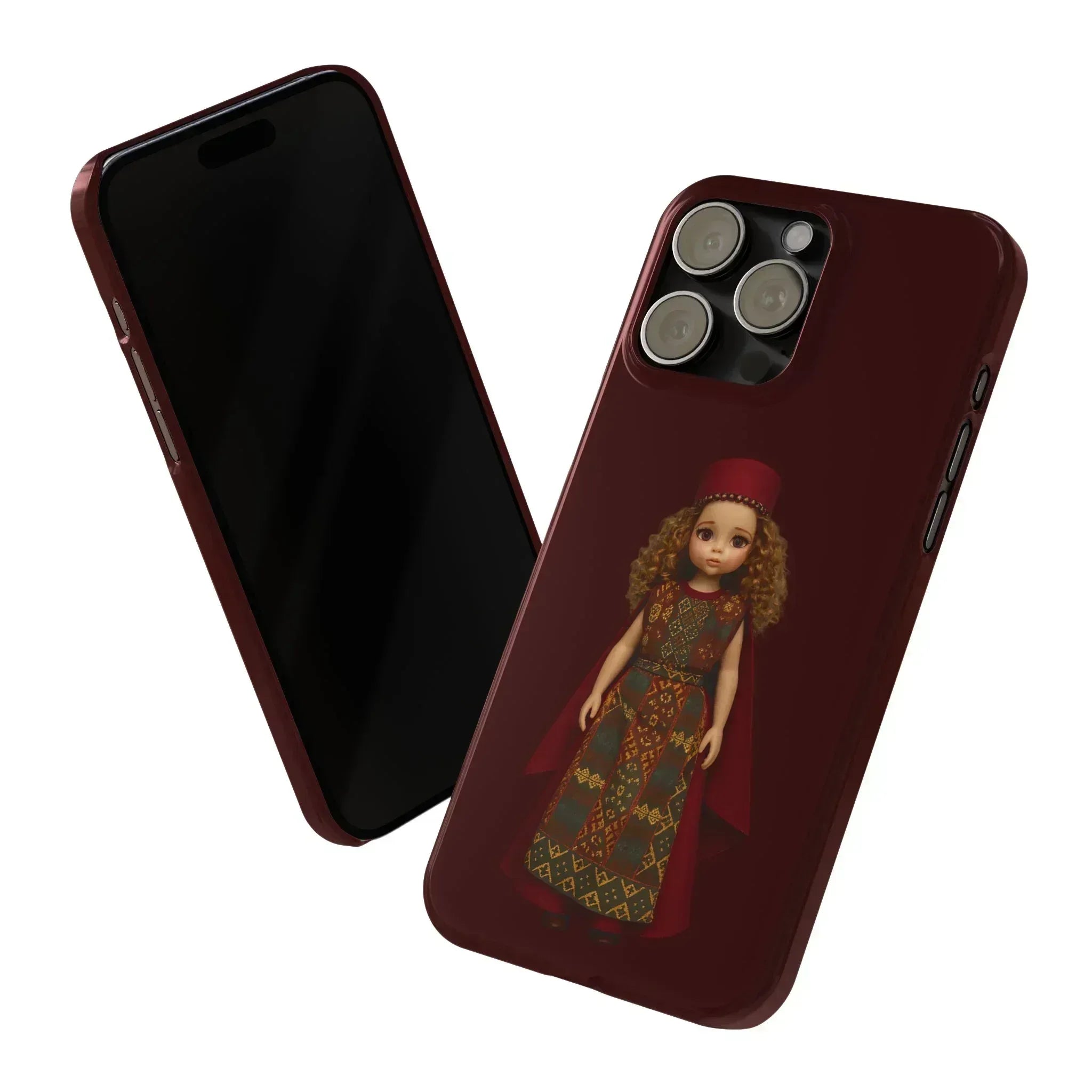 Armenian Doll Phone Case for iPhone 11-17 - KARARMDESIGN