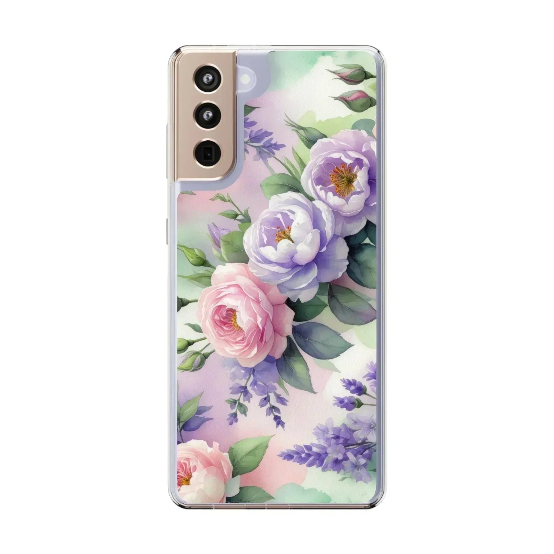 Clear Phone Case for iPhone 12-16 and Samsung Galaxy S21 - KARARMDESIGN