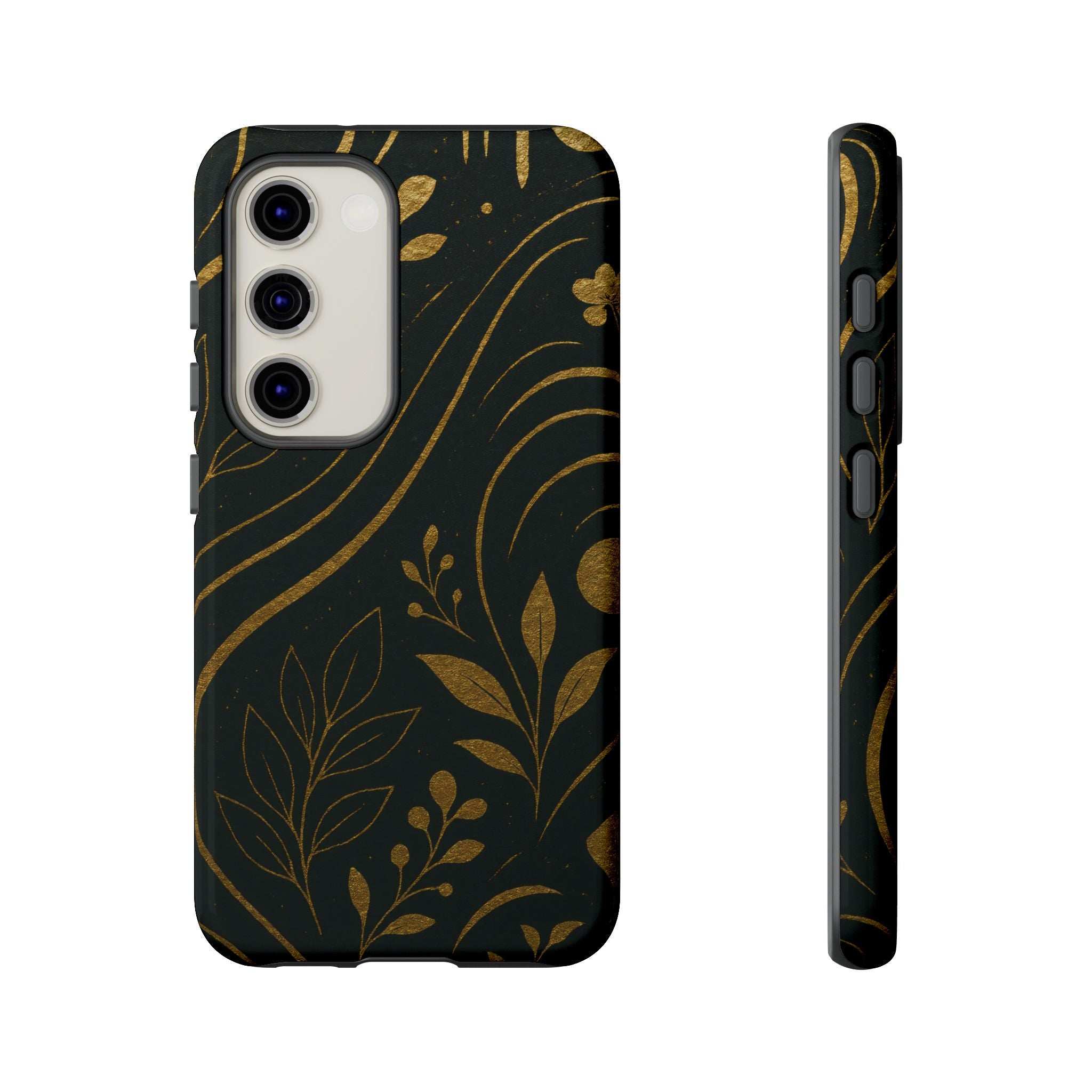Gold Pattern Tough Phone Case for Samsung Galaxy & Google Pixel