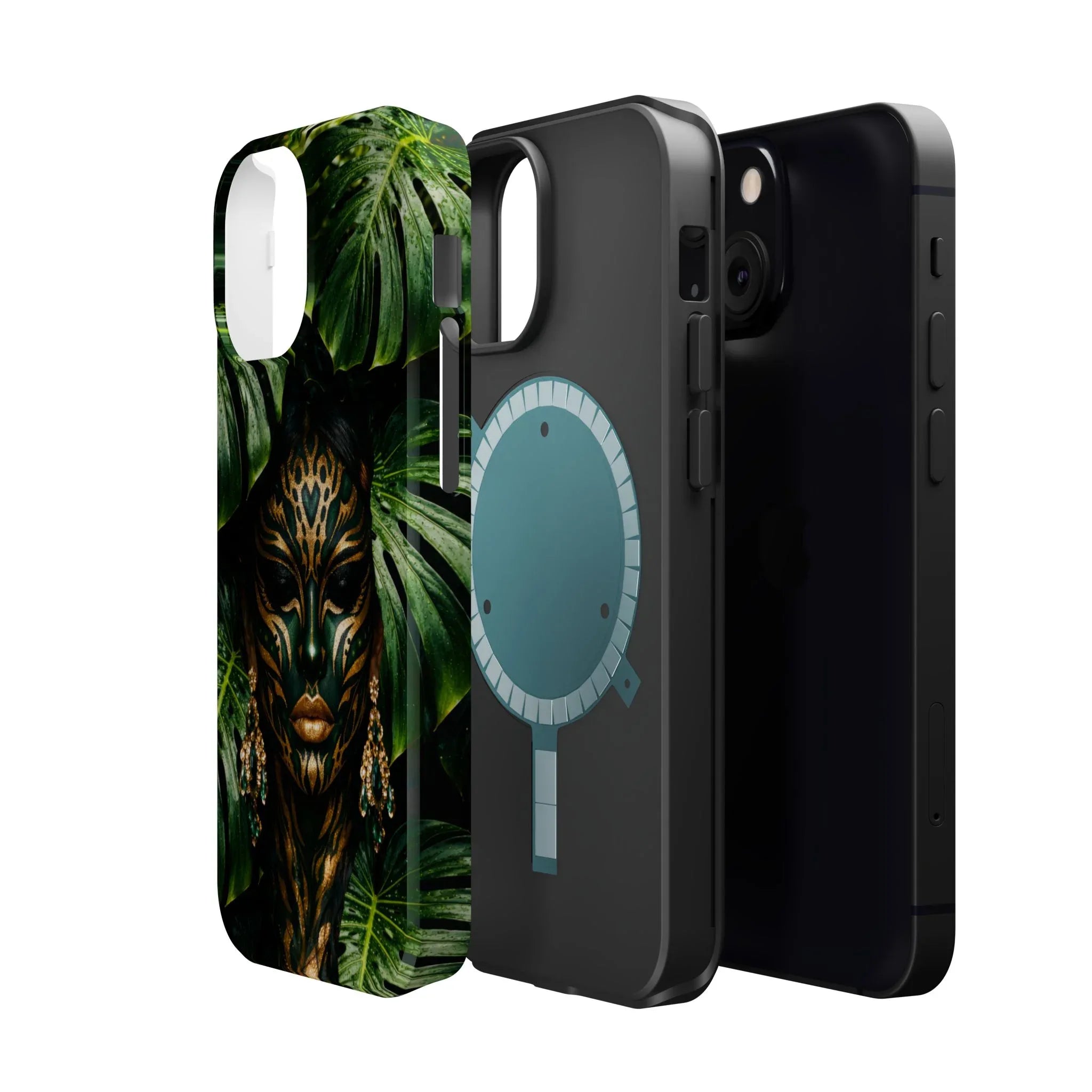Jungle Spirit Phone Case for iPhone 11-17 - KARARMDESIGN