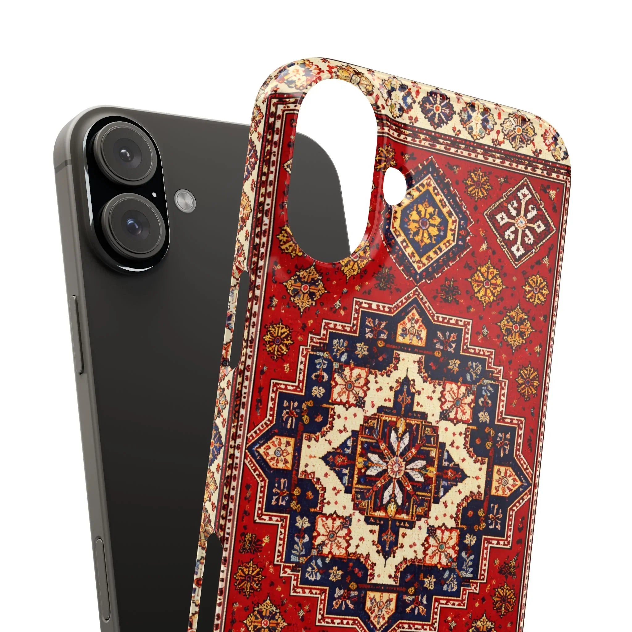 Armenian Carpet Pattern Phone Case for iPhone 11-16 - KARARMDESIGN