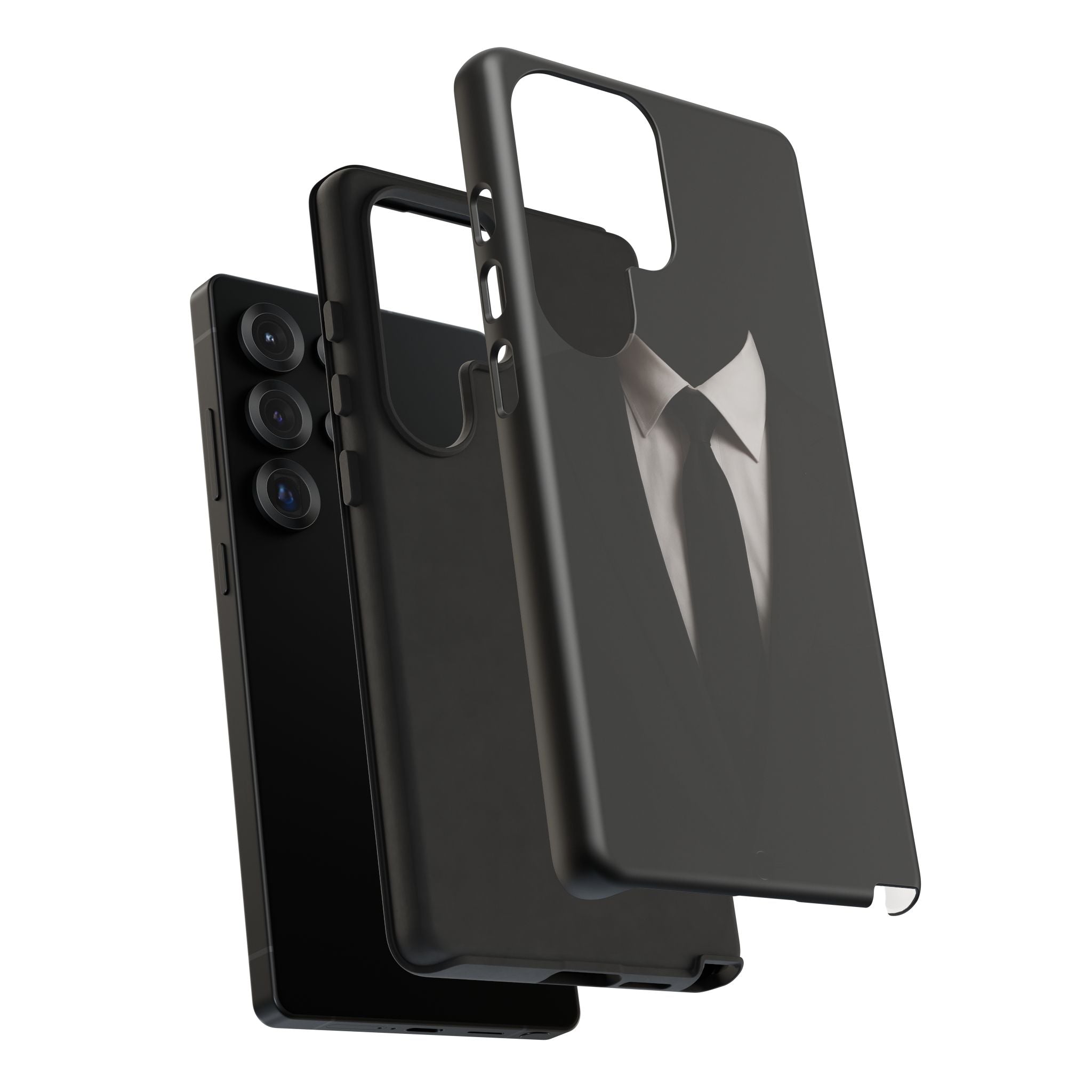Gentleman's Armor Tough Phone Case – iPhone 11–17 & Galaxy S20–S26