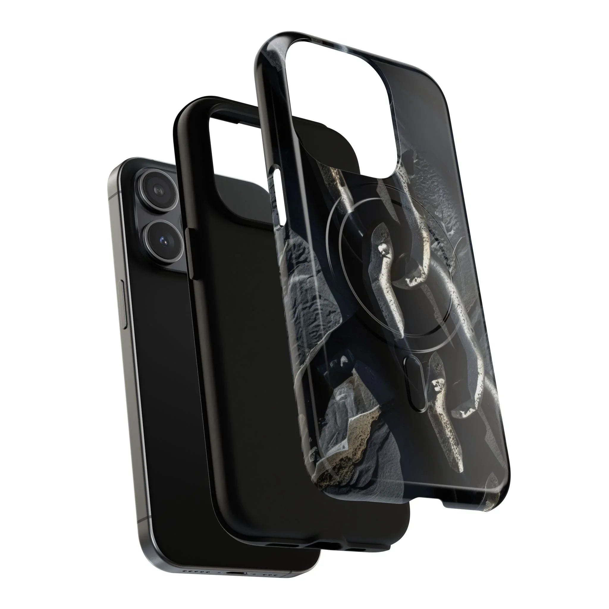 “Iron Chain” Tough Magnetic Phone Case for iPhone 13-17 - KARARMDESIGN