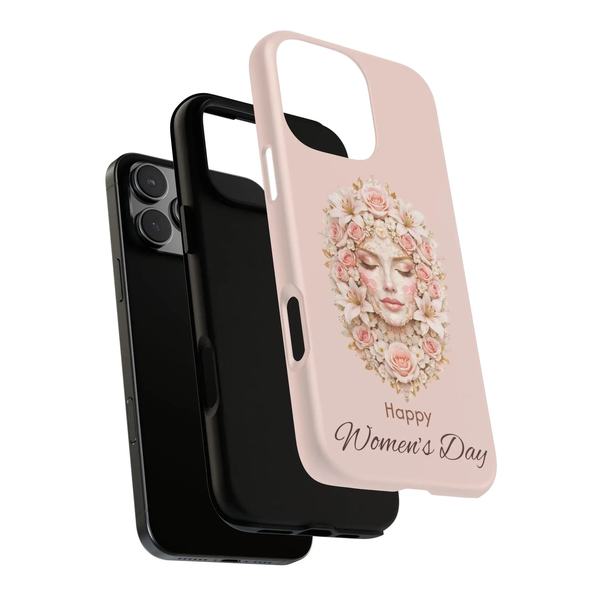 She Blooms Phone Case for iPhone 8-17 - KARARMDESIGN