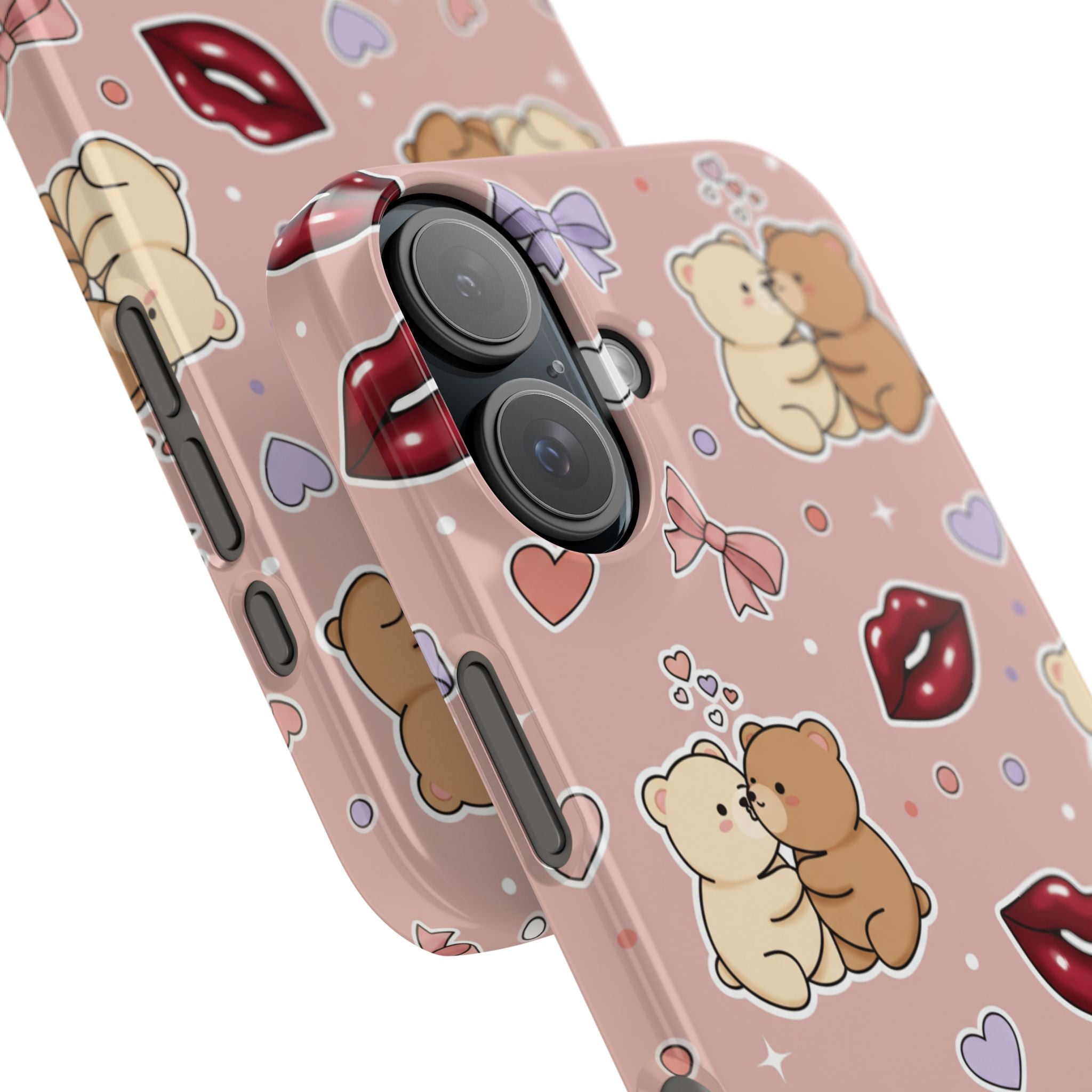 Bear Hug Bliss Phone Case for iPhone 11–17