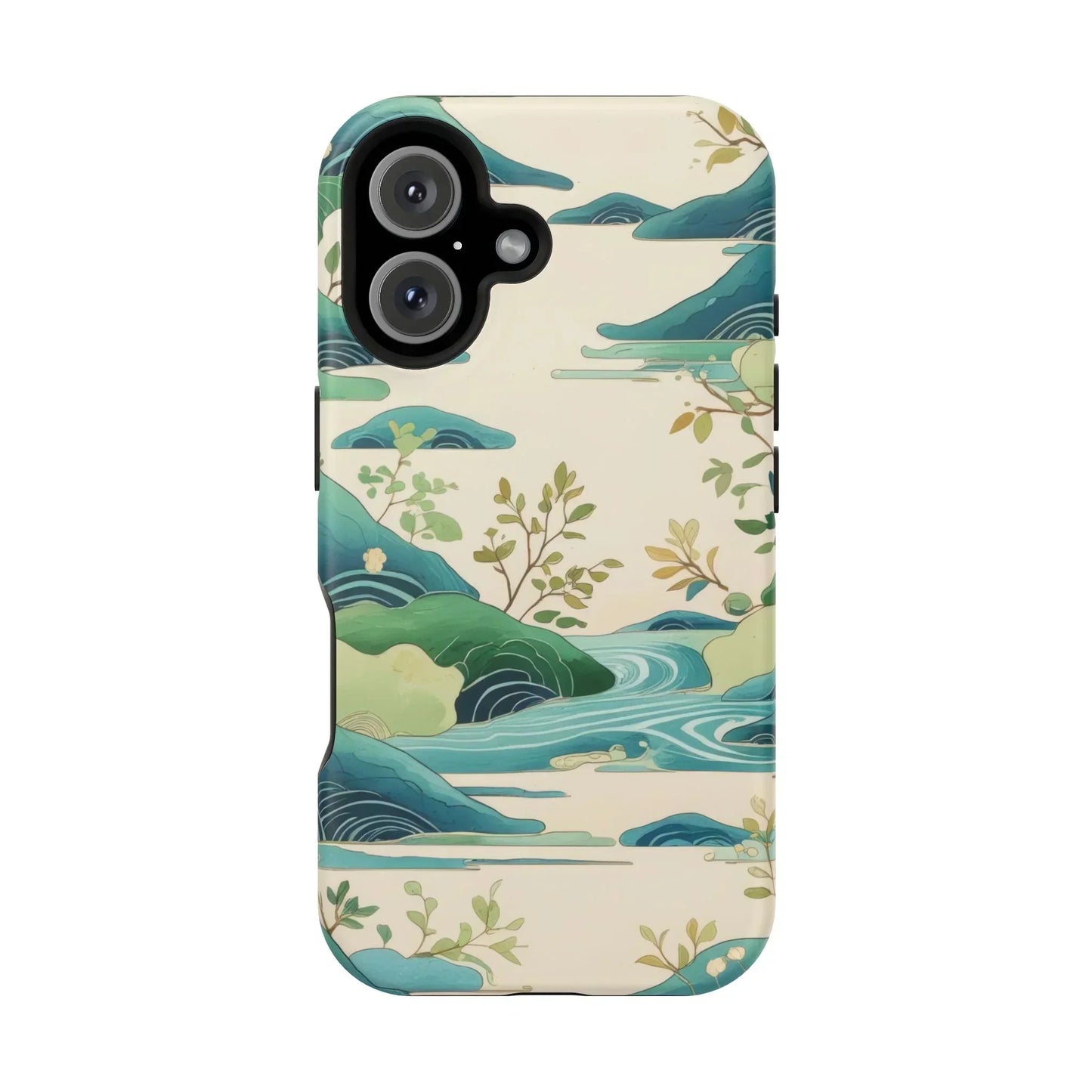 Nature Landscape Phone Case for iPhone 12-16 and Samsung Galaxy S21-S22 Models - KarArmDesign