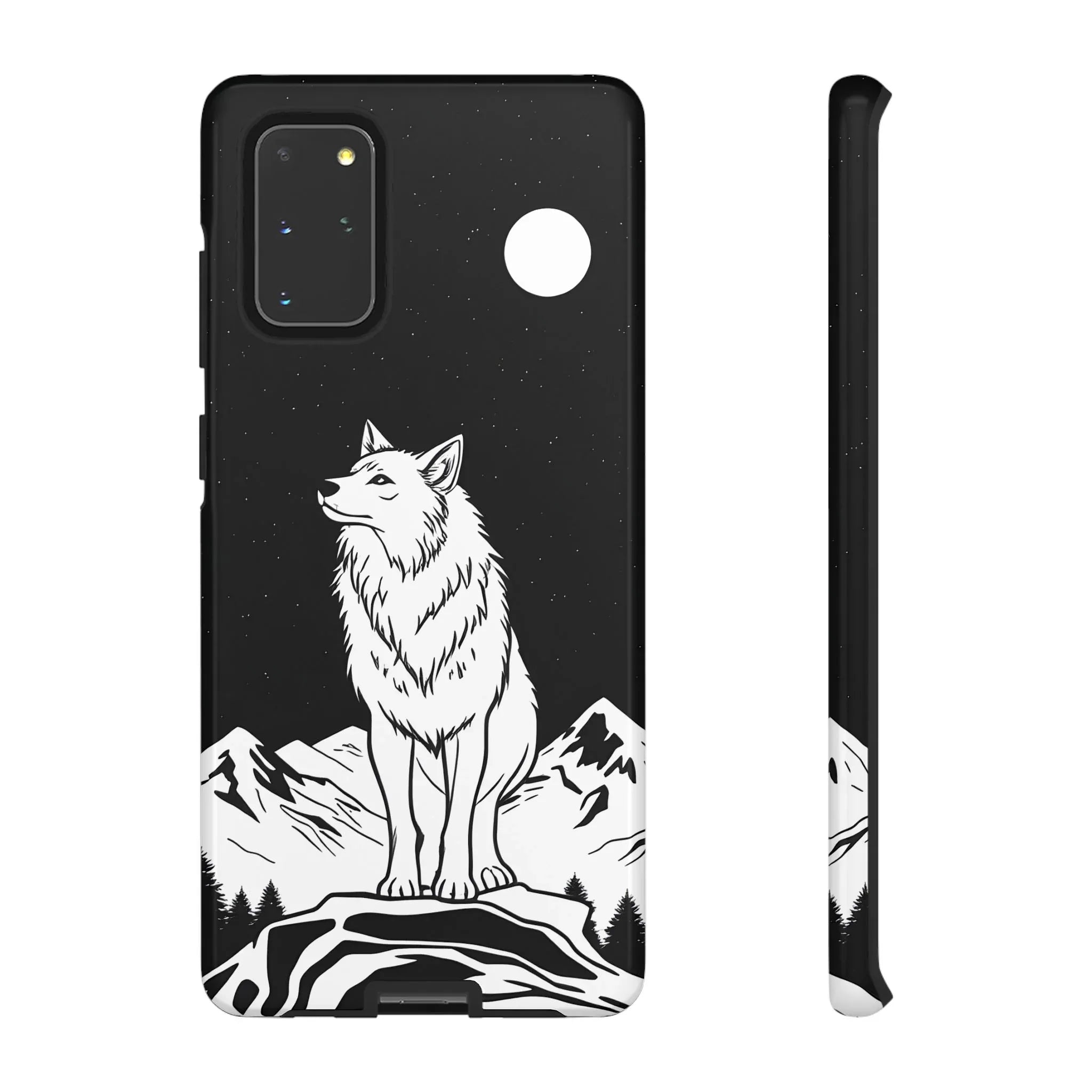 Majestic Wolf Phone Case for iPhone and Galaxy - KARARMDESIGN