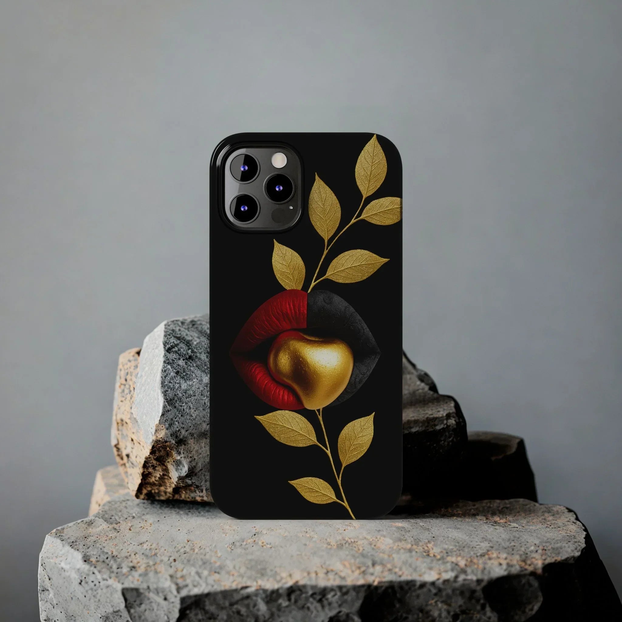 Gilded Expression Phone Case for iPhone 7-17 Models - KARARMDESIGN